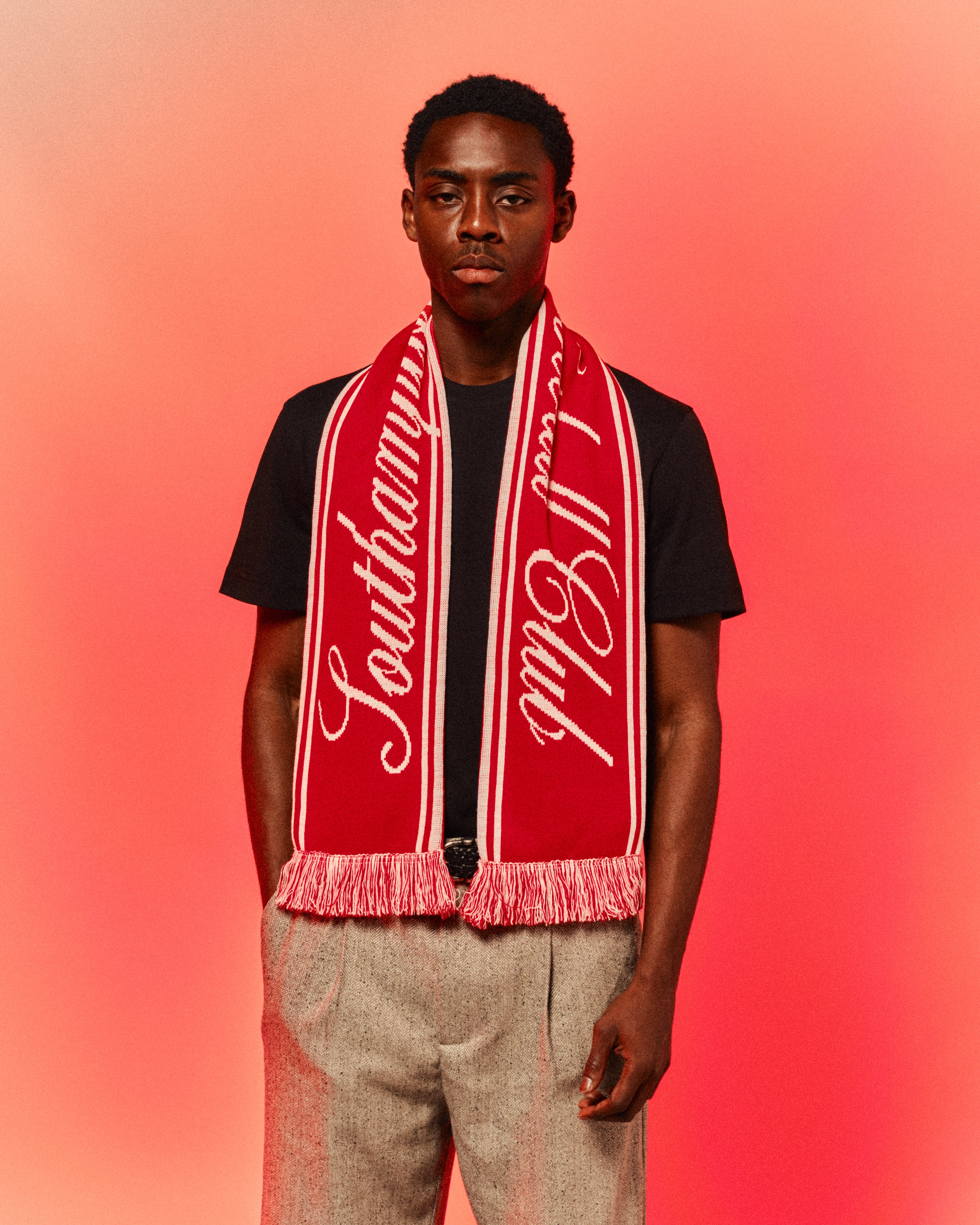 ART OF x Southampton Heritage Scarf | Knitted Football Accessories