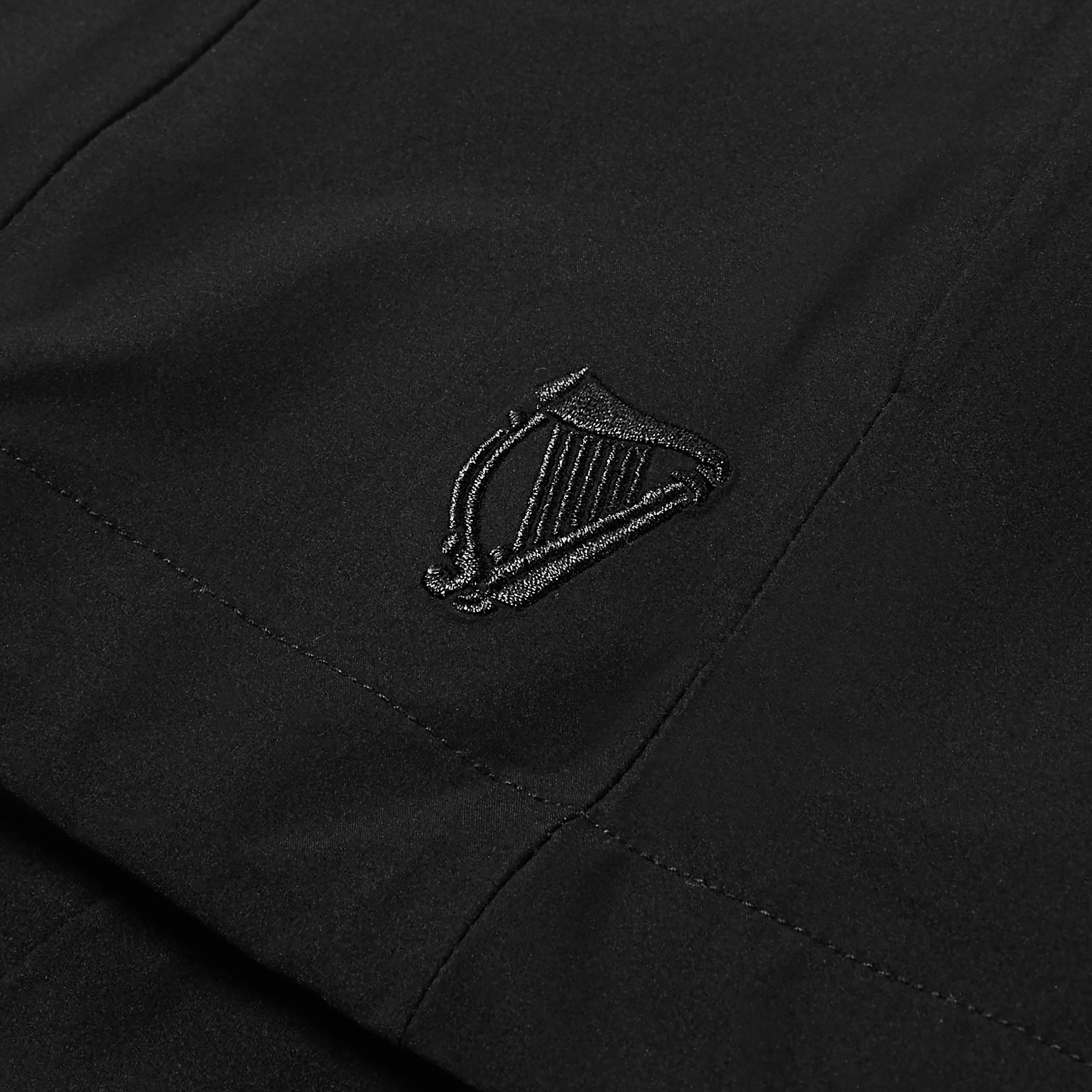 AOF Hibernian Shell Jacket | Black Coat | Art of Football