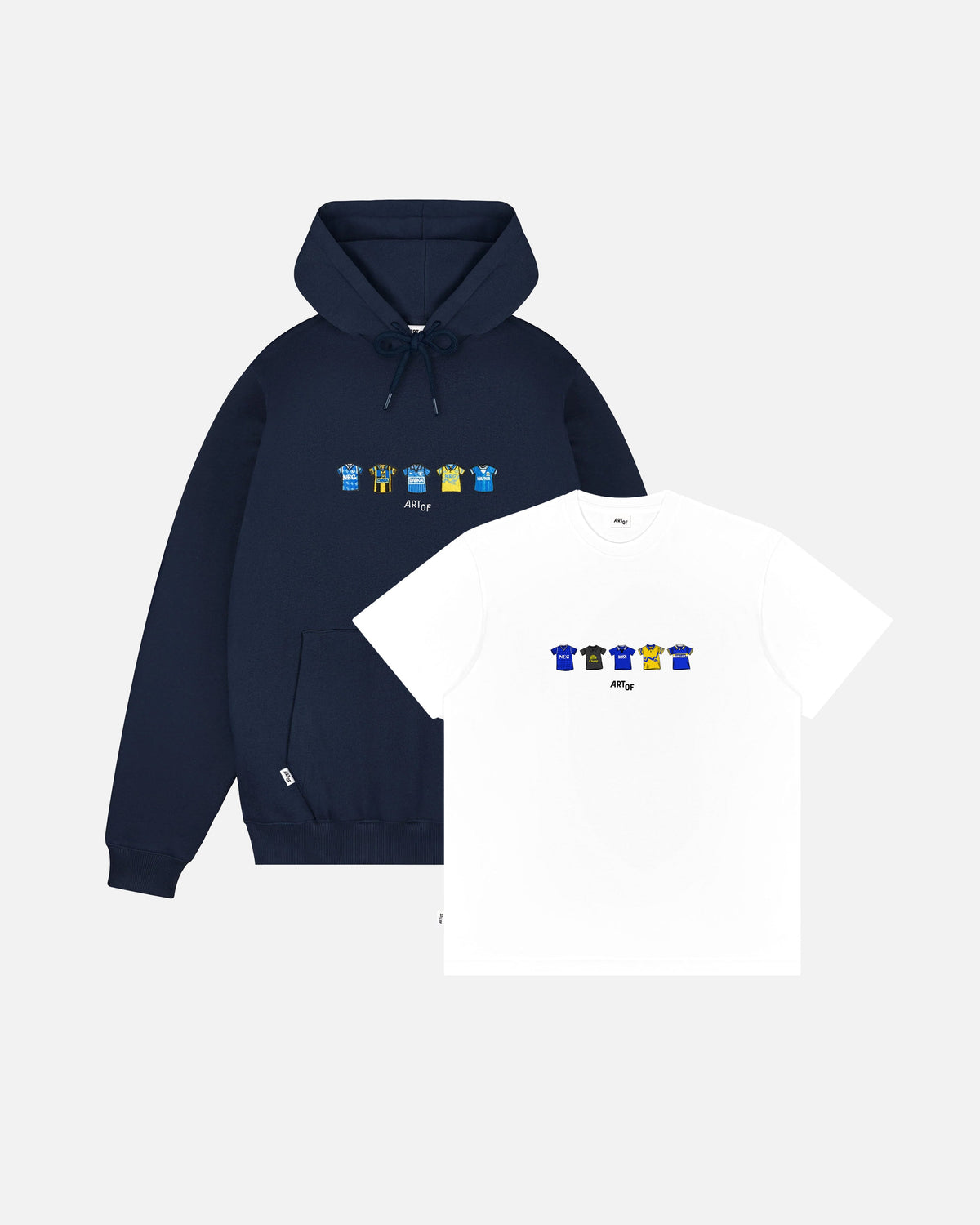 ART OF x Everton Classics Bundle | EFC Football Hoodie & T-shirt