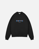 AOF Gers Embroidered Classics | Black Sweat | Art of Football