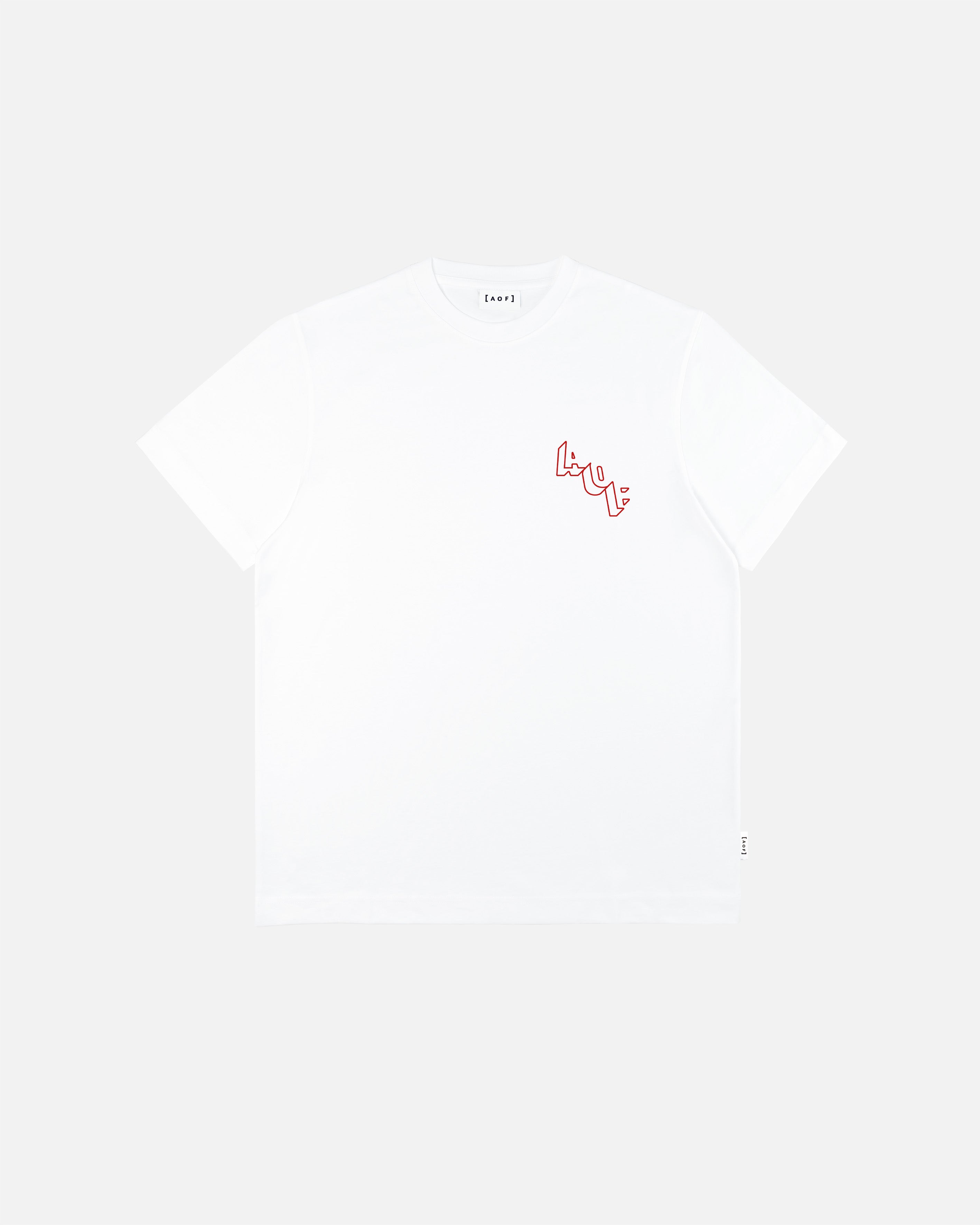 AOF I *Heart* The Boss Tee | White Graphic T-shirt | Art of Football