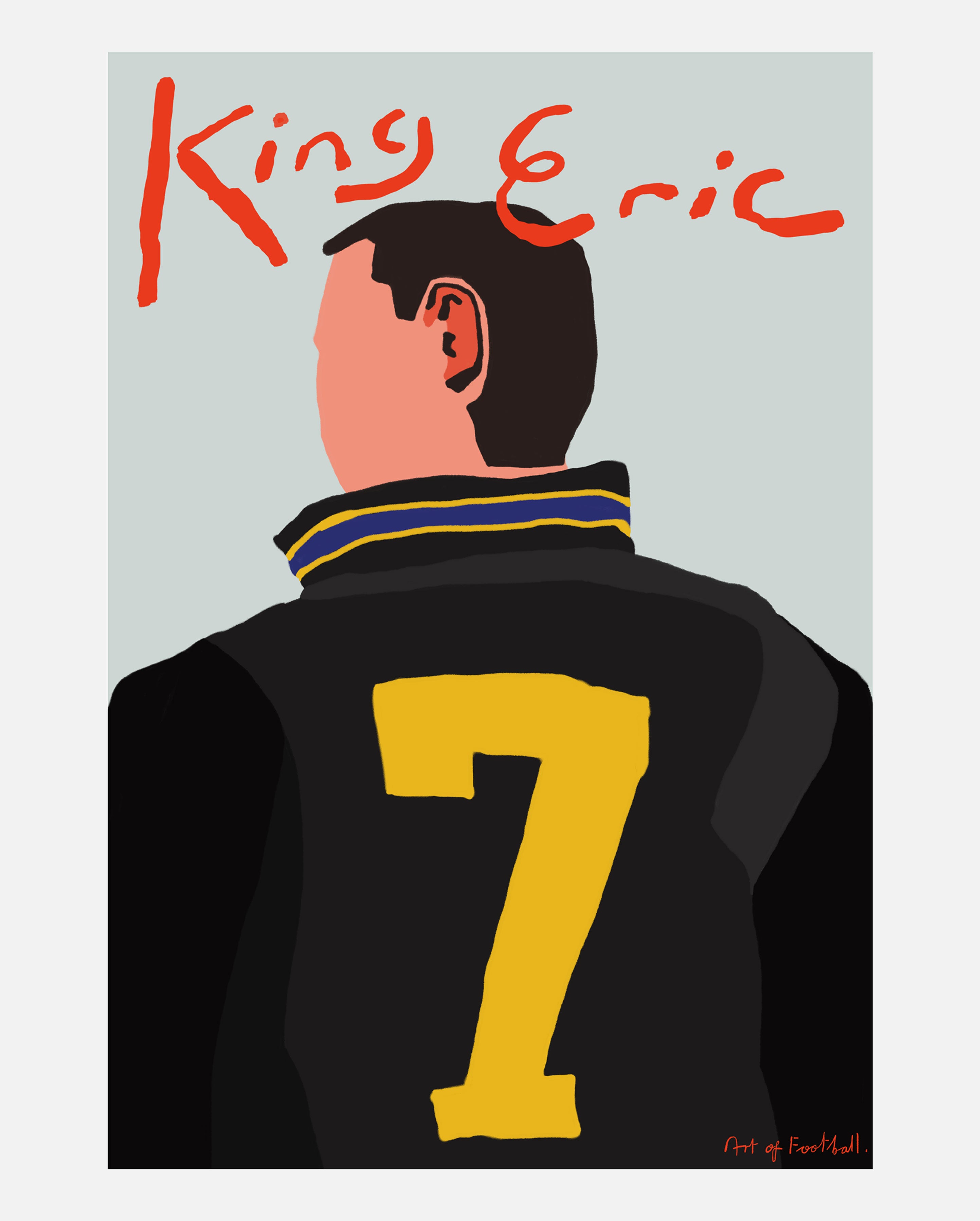 AOF King Eric | Wall Art | Art of Football