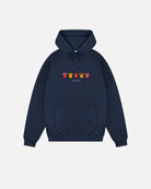 AOF NFFC Embroidered Classics Hoodie | Navy Sweat | Art of Football