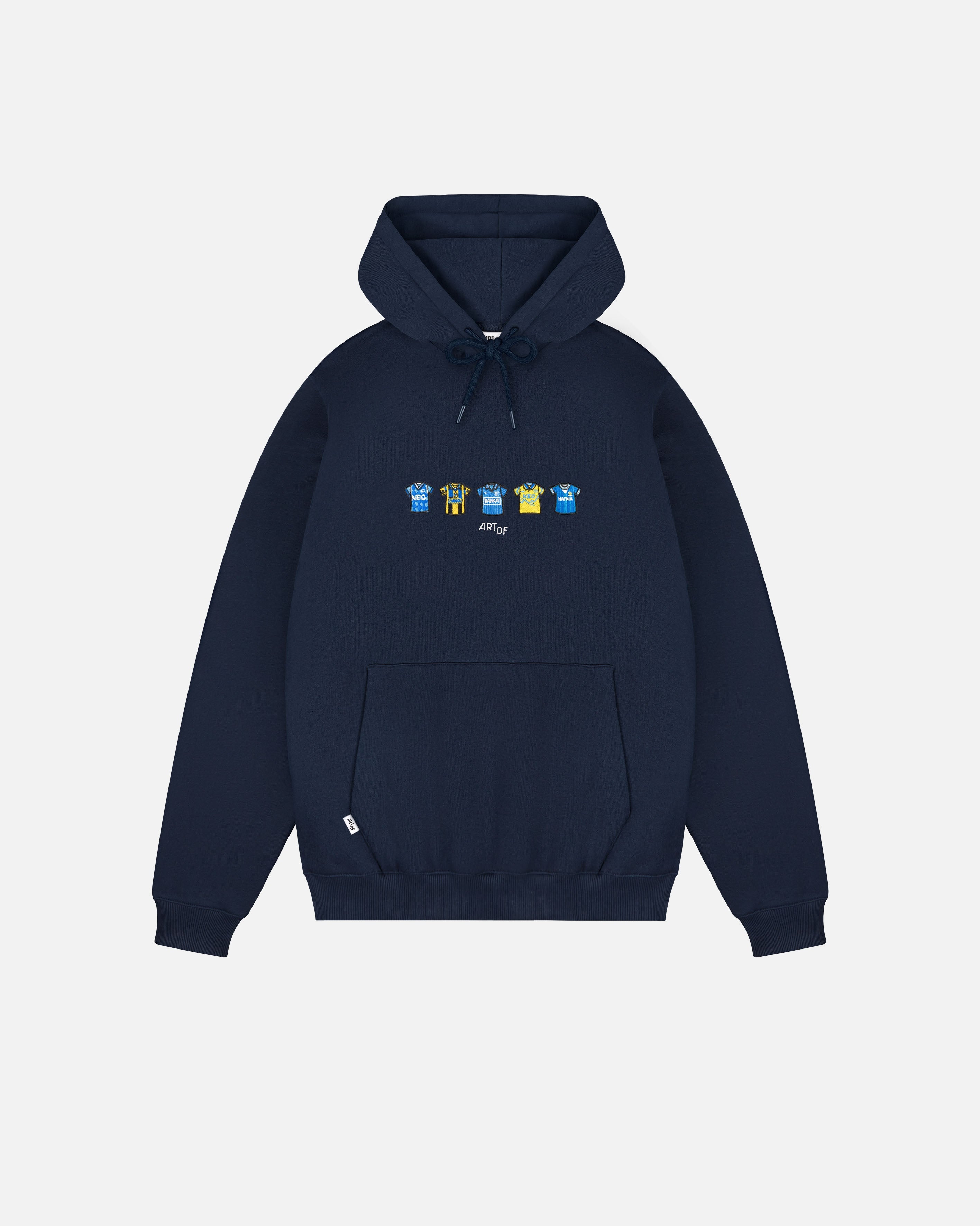 ART OF x Everton Classics Hoodie | Navy Embroidered Sweat | Football