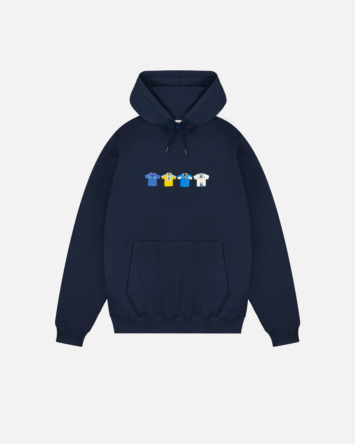 ART OF Chelsea Classics Hoodie | CFC Navy Embroidered Football Sweat