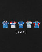 AOF Gers Embroidered Classics | Black Sweat | Art of Football