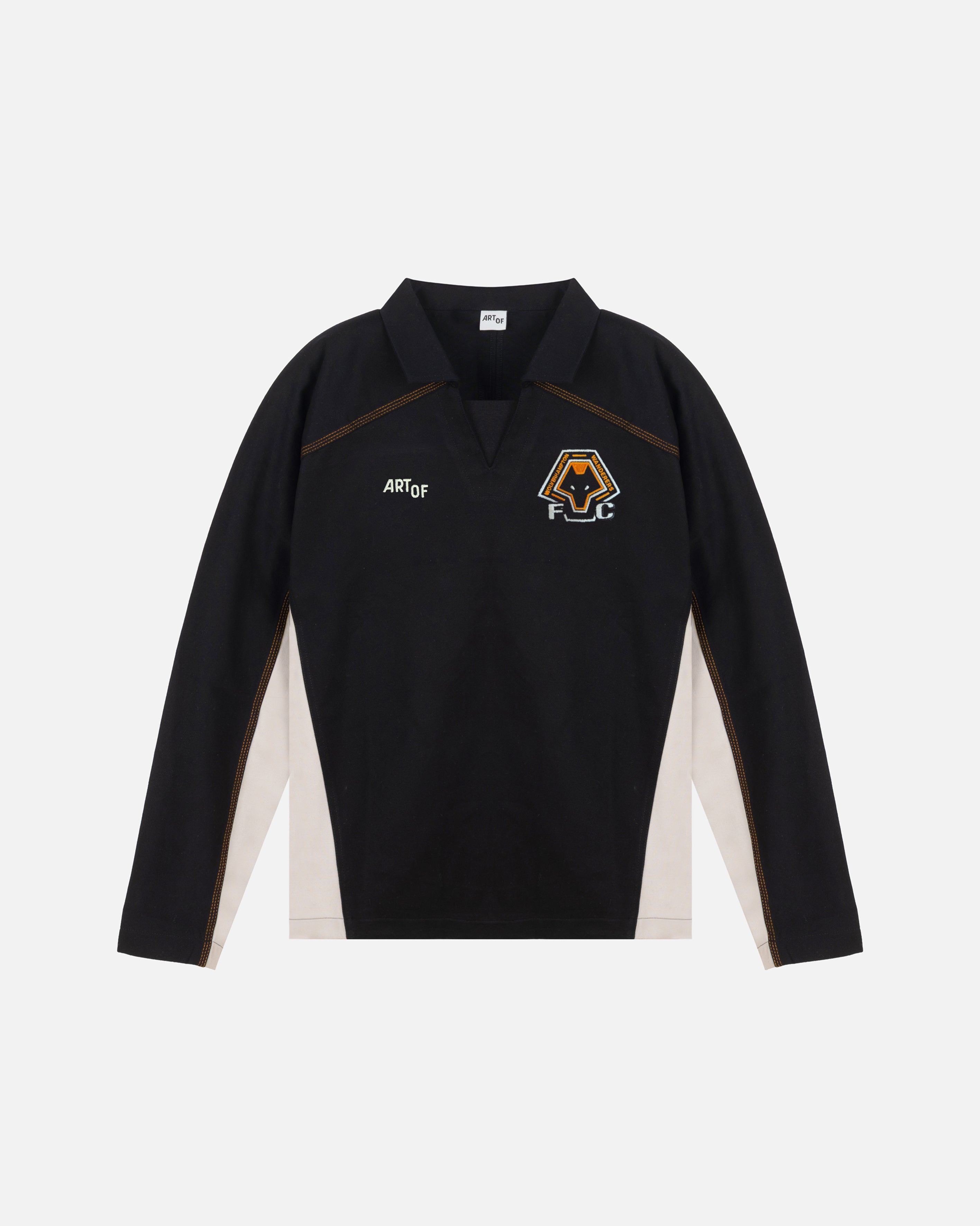 ART OF x Wolves Drill Top | Long Sleeved Embroidered Football Merch
