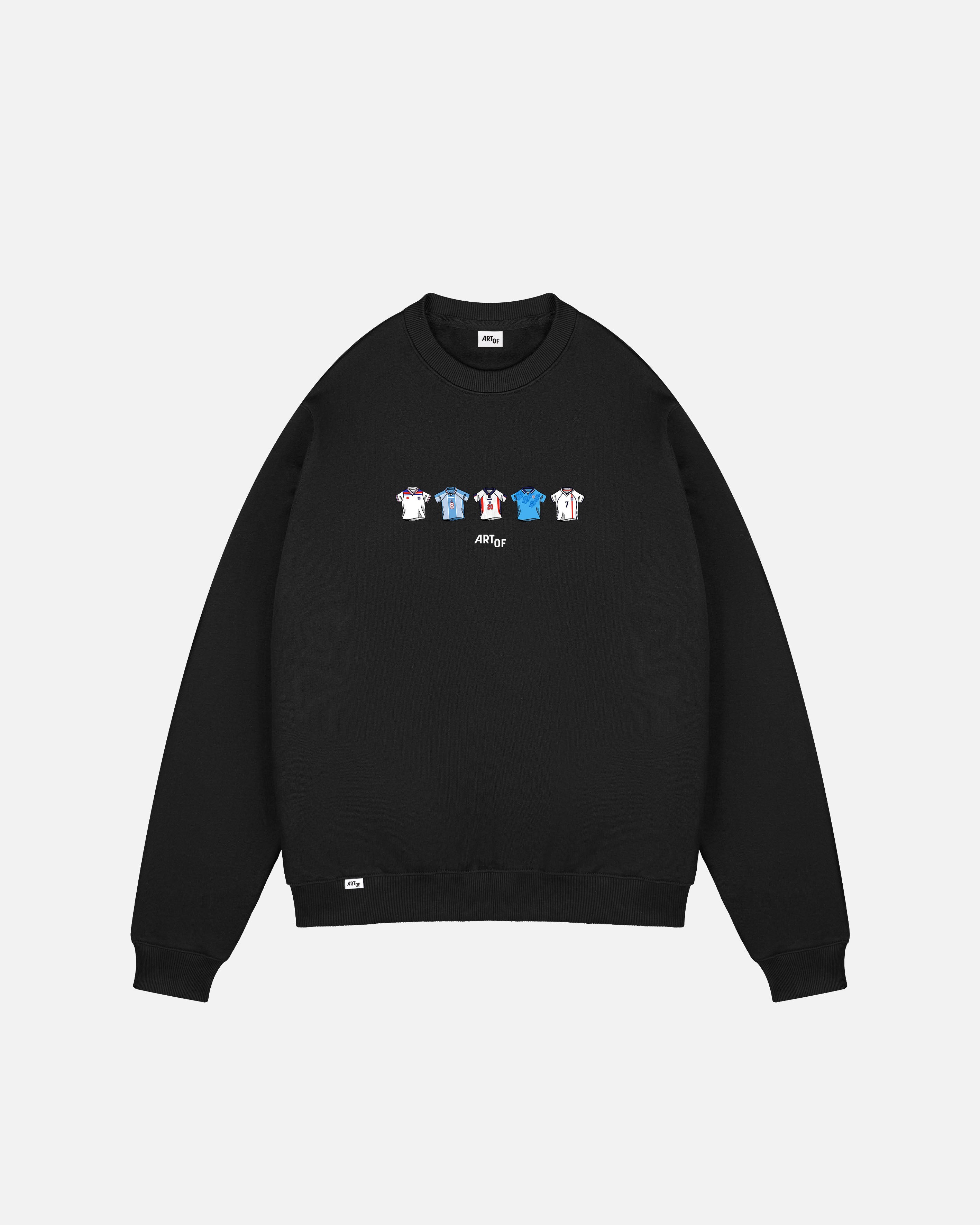 ART OF God Save The Classics Sweat | England Printed Football Top