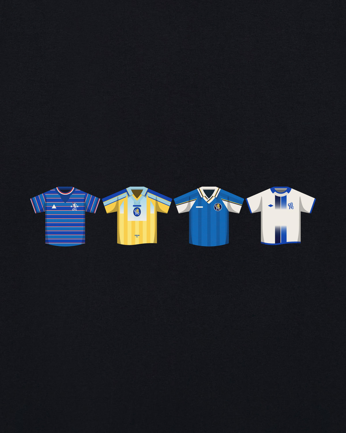 ART OF Pensioners Classics Tee | CFC Black Graphic Football T-shirt