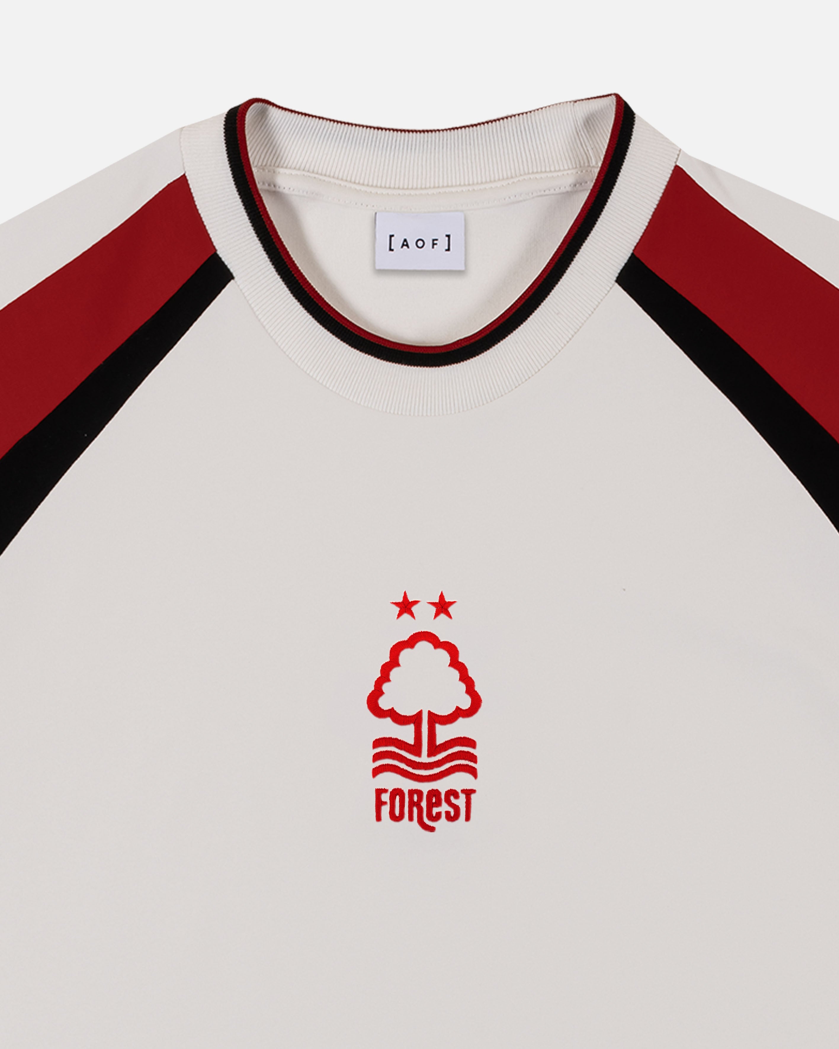 AOF x Forest 90s Oversized Panelled T-shirt | Art of Football