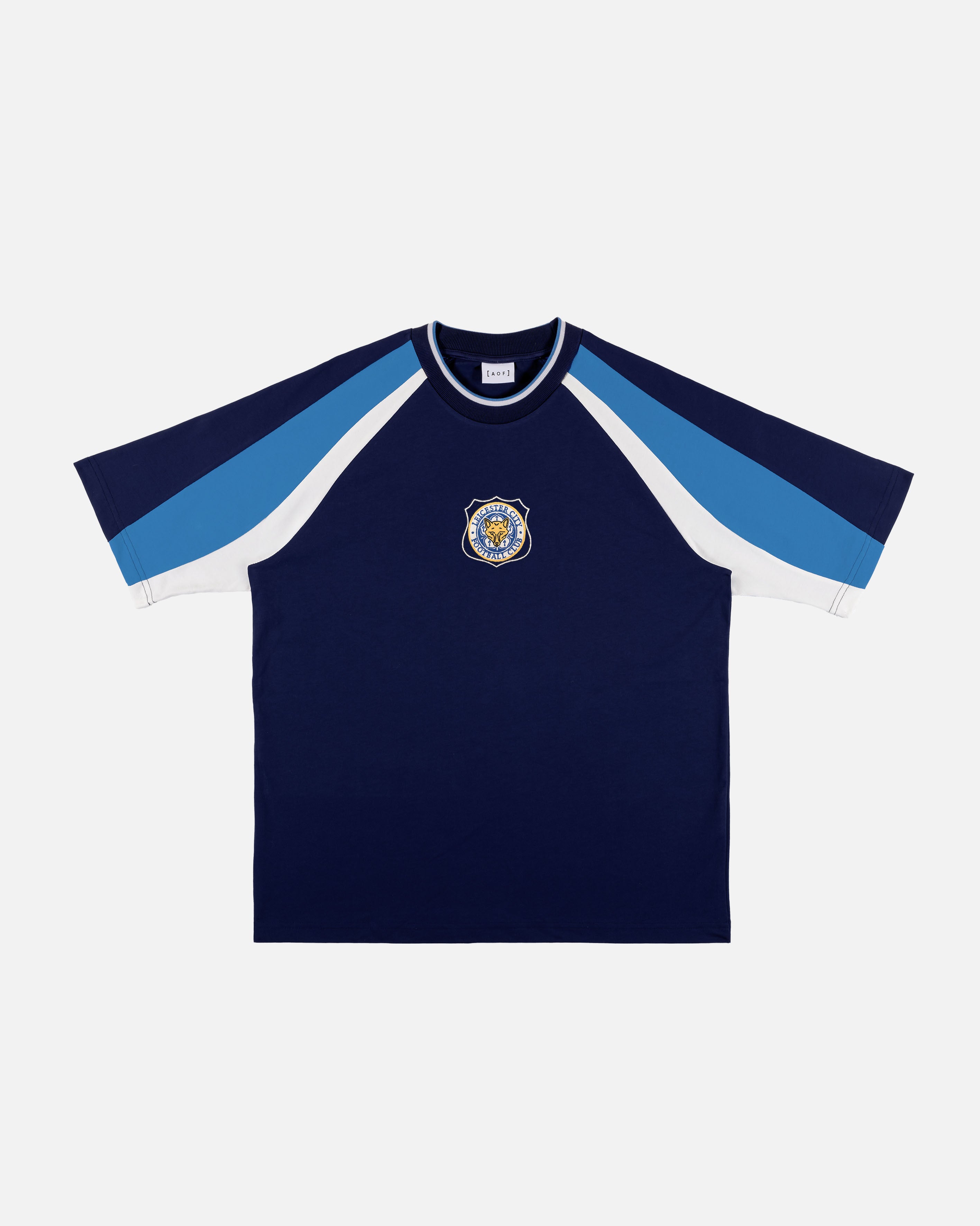 ART OF x Leicester 90s Oversized Panelled T-shirt | AOF LCFC