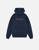 AOF West Ham Embroidered Classics | Navy Hoodie | Art of Football