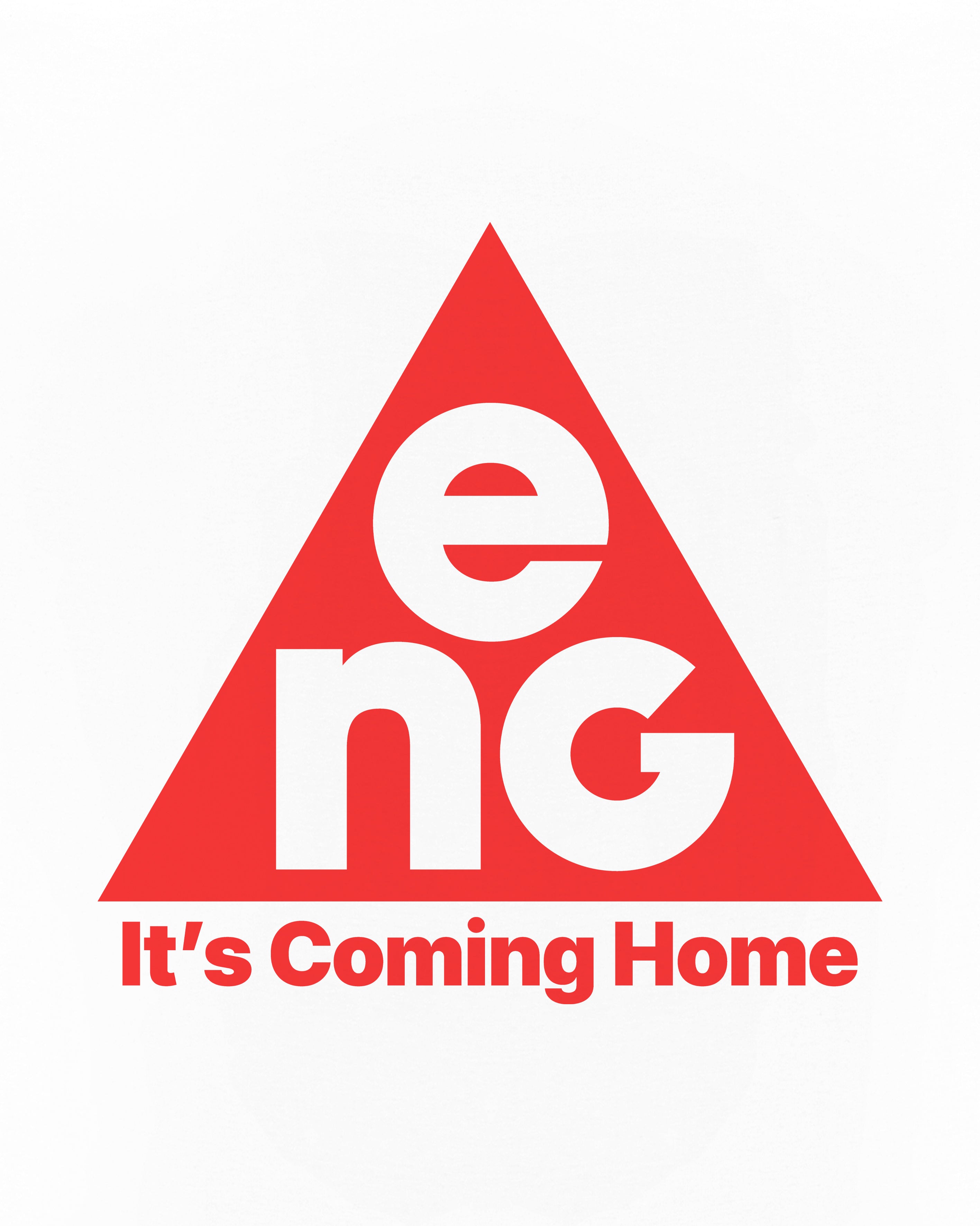 ART OF ENG All Conditions White Tee | England Graphic Football T-shirt