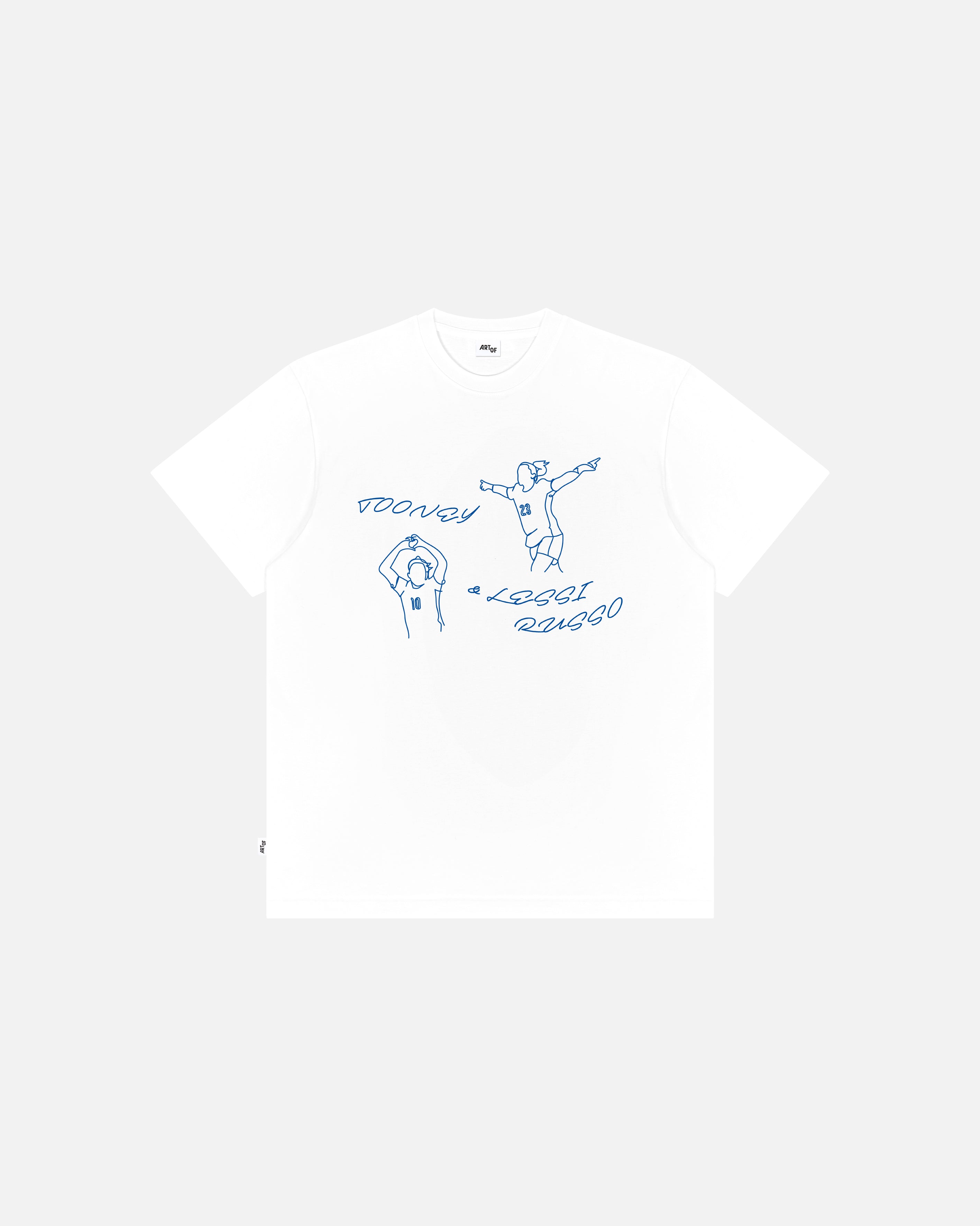 ART OF Football Tooney & Russo Tee | AOF White Graphic T-shirt