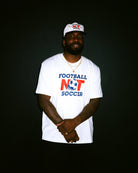 ART OF Football Not Soccer Tee | White Graphic Football T-shirt