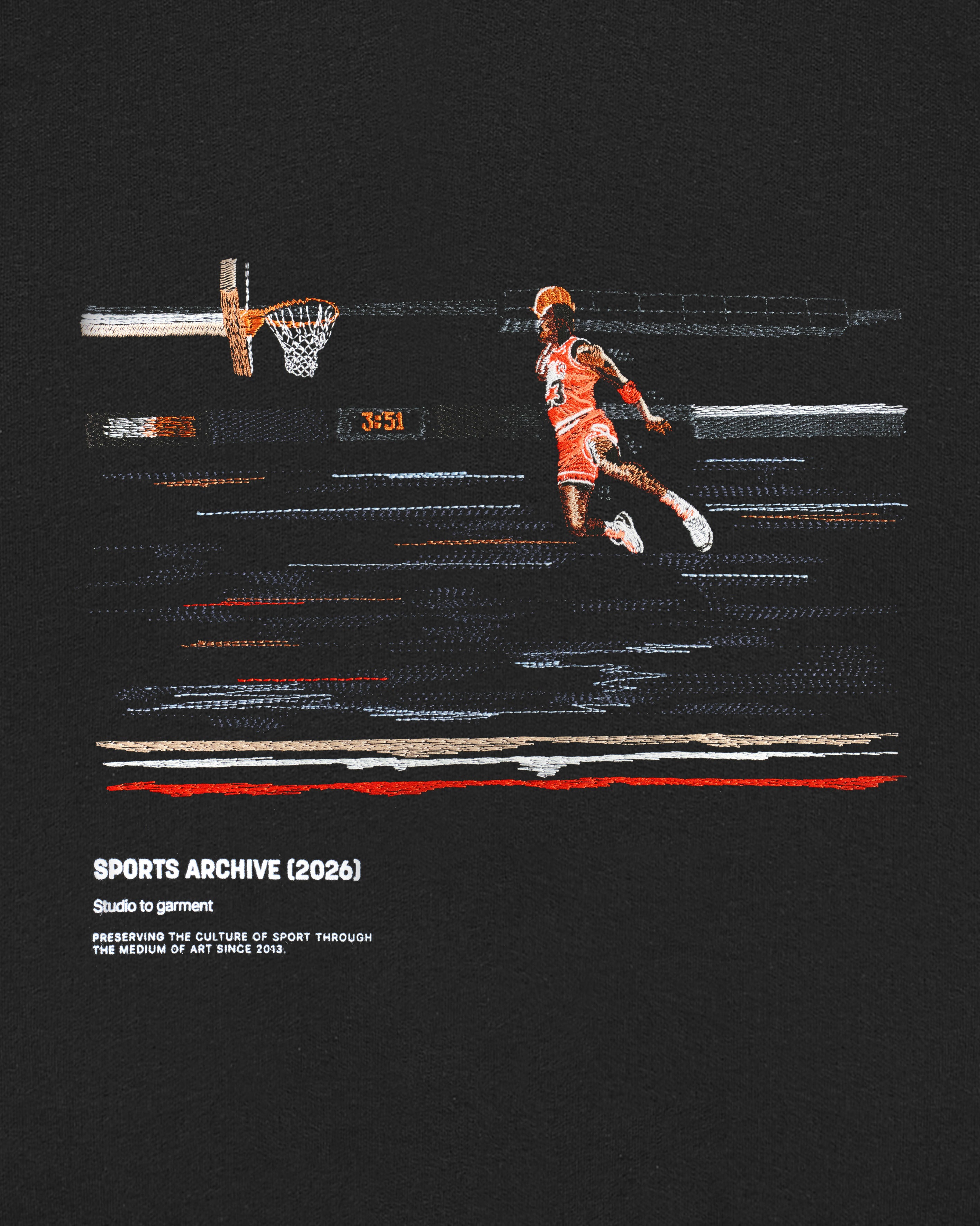 ART OF Slam Dunk Editions Hoodie | Embroidered & Screen Print Sweat