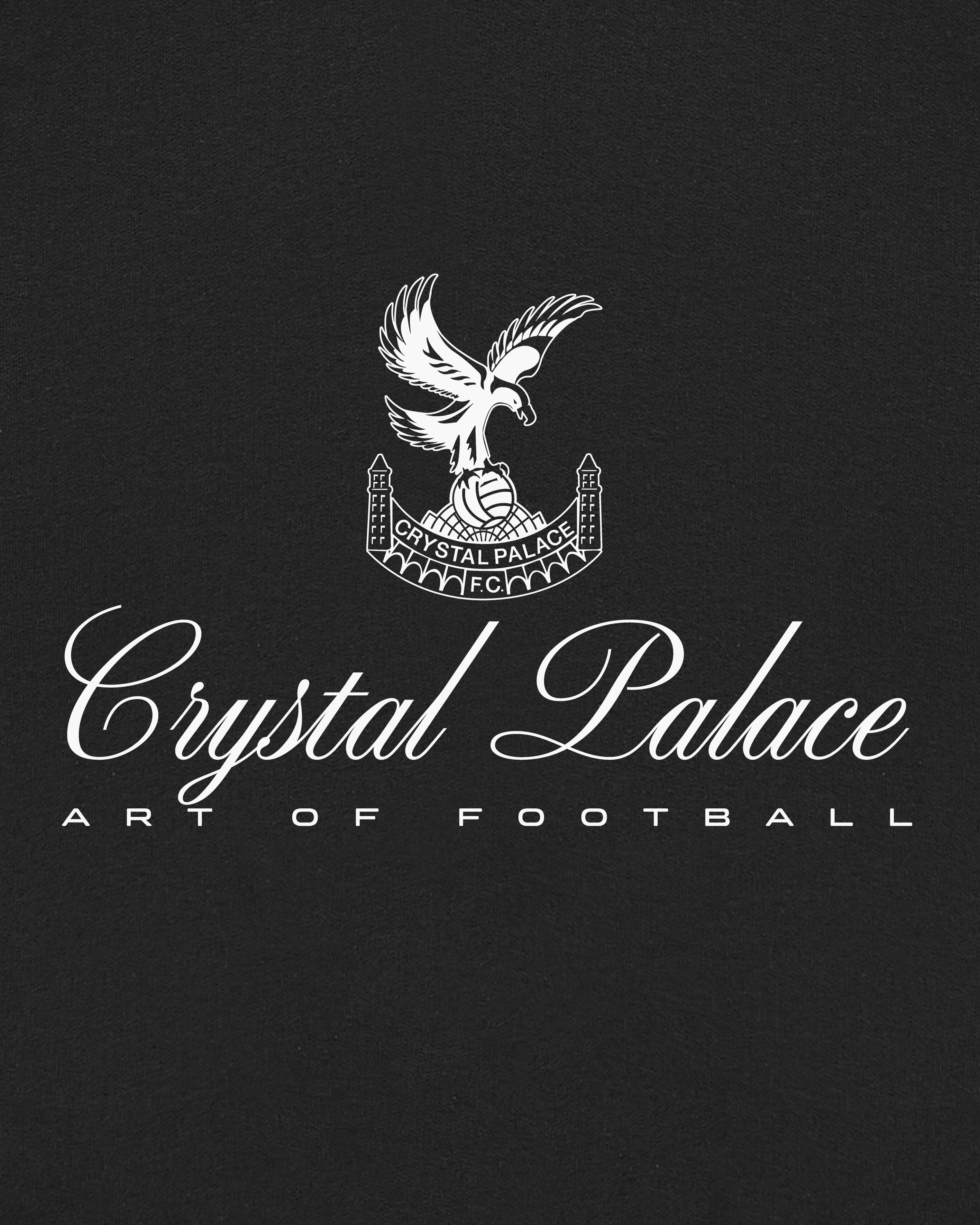 ART OF x Crystal Palace Heritage Hoodies | CPFC Black Football Sweats