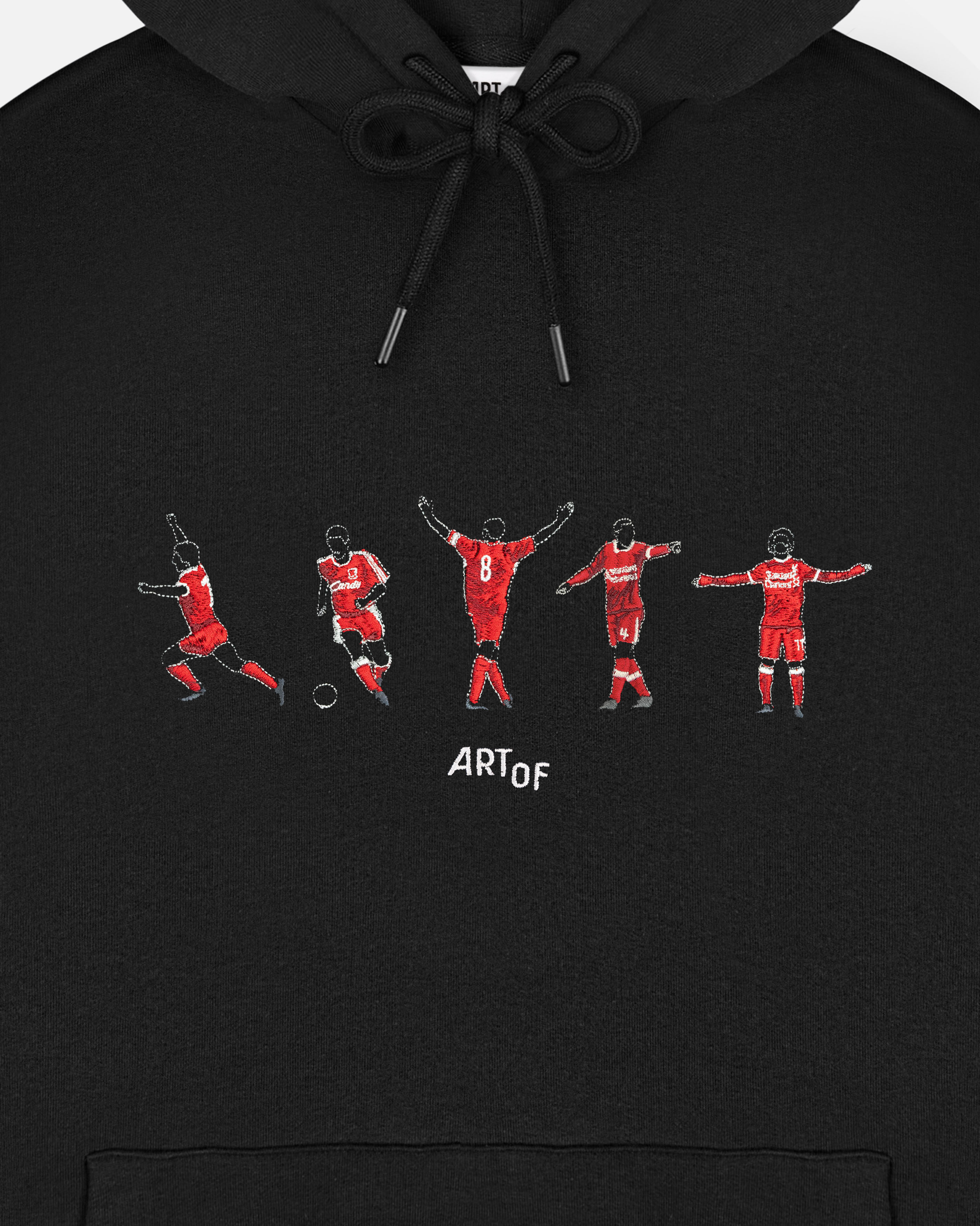 ART OF x LFC Embroidered Icons Black Hoodie | Shop Football