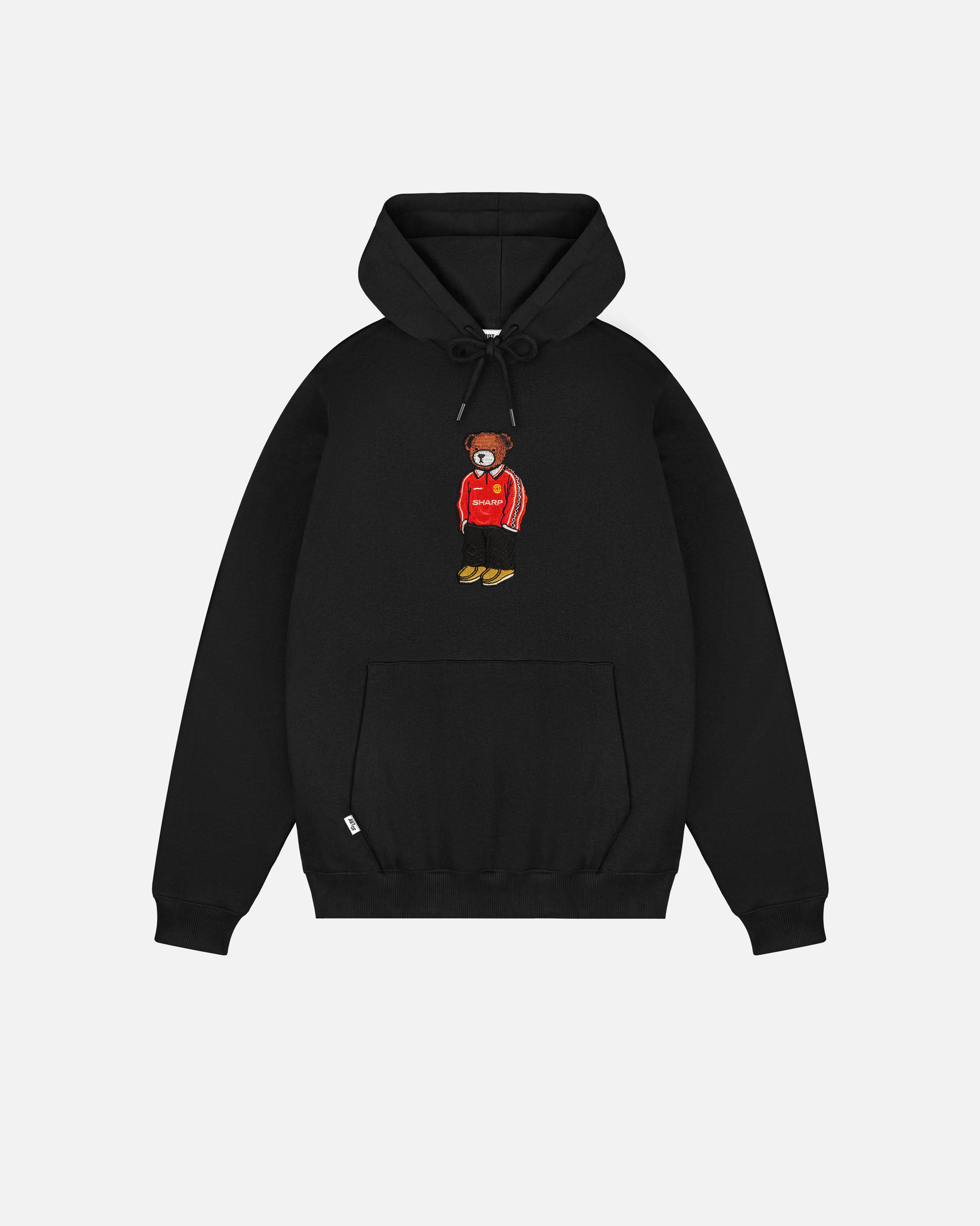 ART OF Crystal Palace Embroidered Classics Black Hoodie | Football