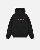 AOF Brentford Embroidered Classics | Black Hoodie | Art of Football