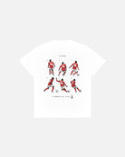 AOF Trademark CHO Tee Red | White Graphic T-shirt | Art of Football