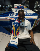 ART OF Williams '96 Championship Scarf | Knitted Car Racing Accessory