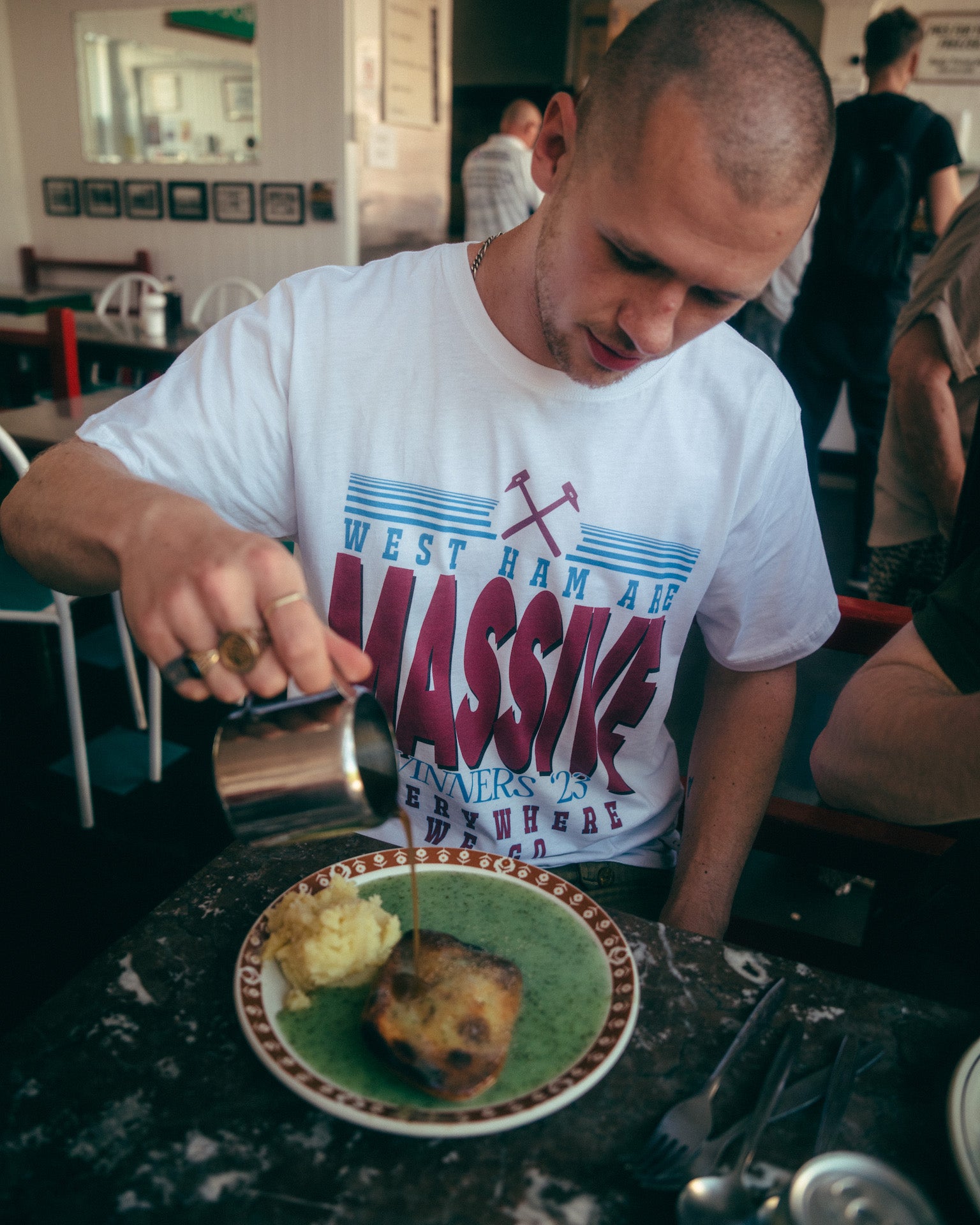 AOF West Ham are Massive Tee | White Graphic T-shirt | Art of Football
