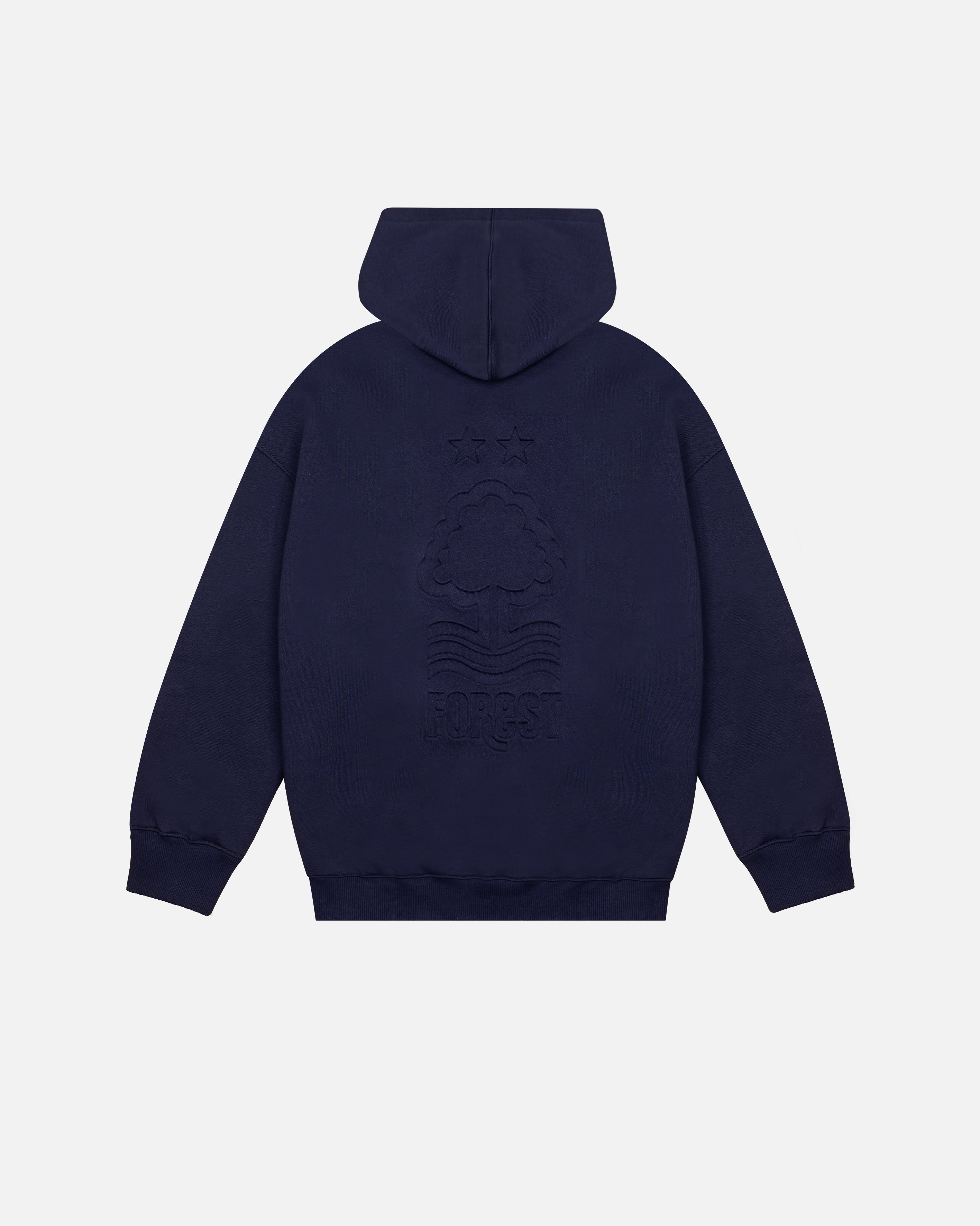 ART OF x Forest Zip Through Hoodie | NFFC Debossed Football Sweat