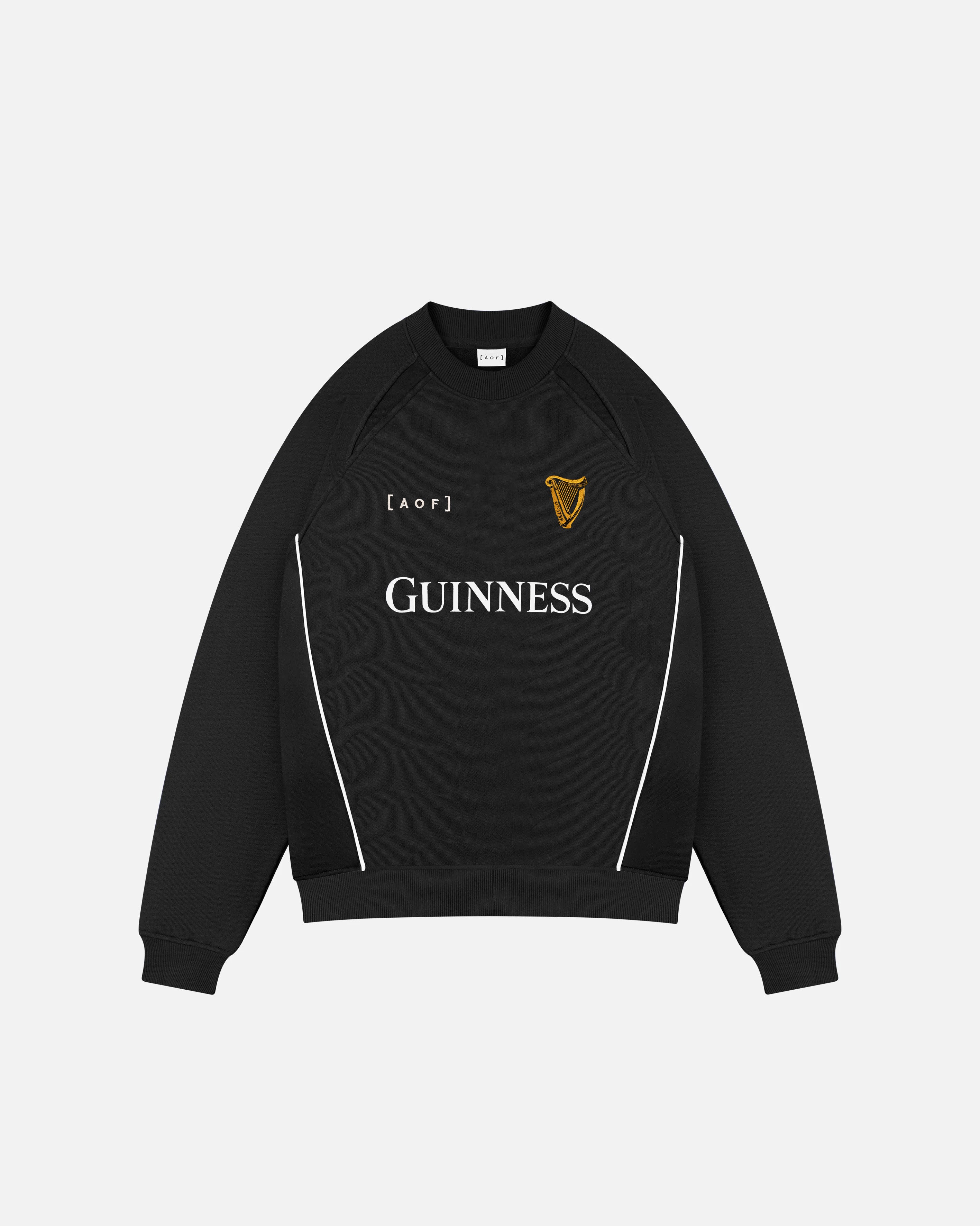 ART OF x Guinness Black Panelled Sweater | Shop Football