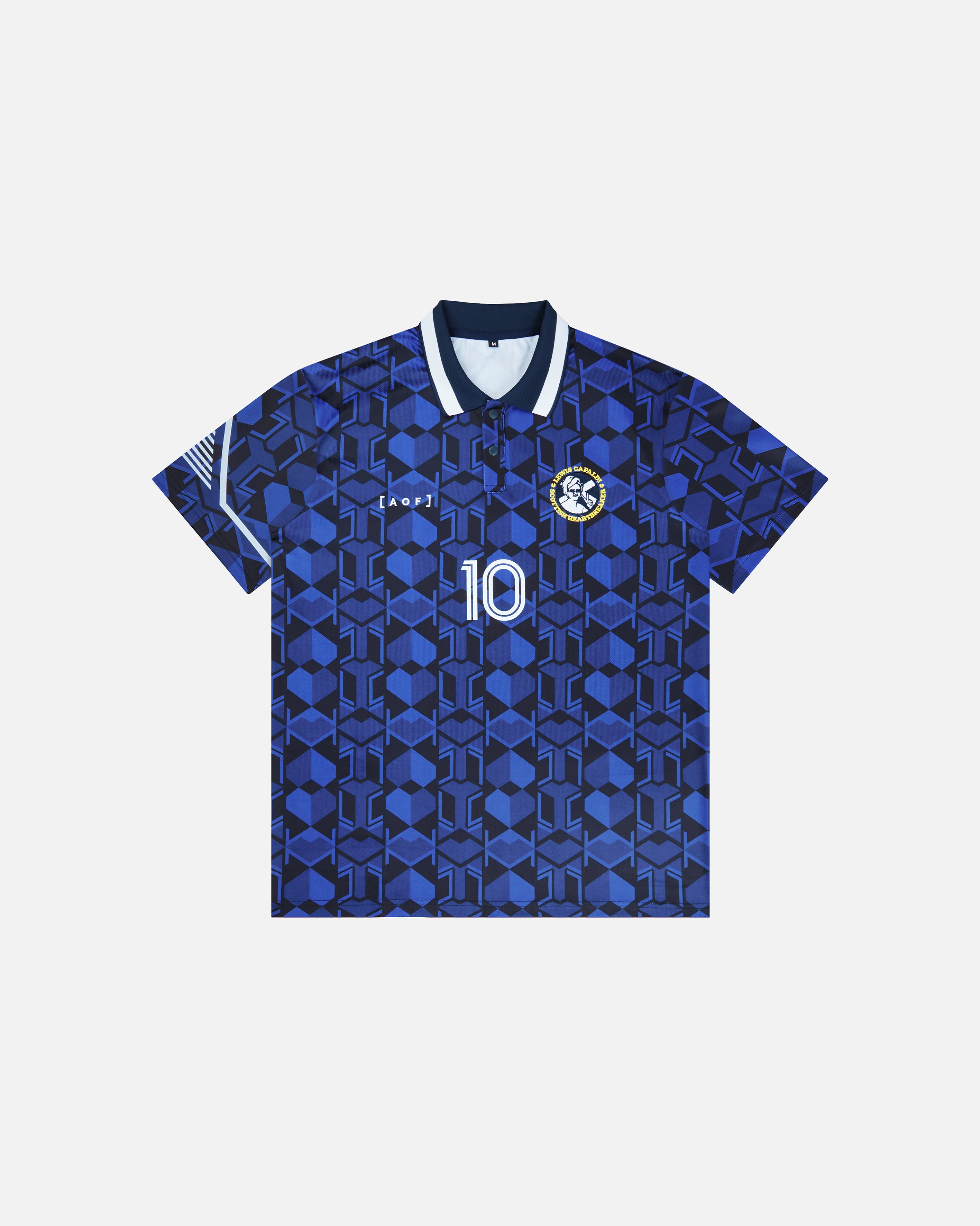 ART OF Football x Lewis Capaldi Shirt | AOF x Universal Music Jersey