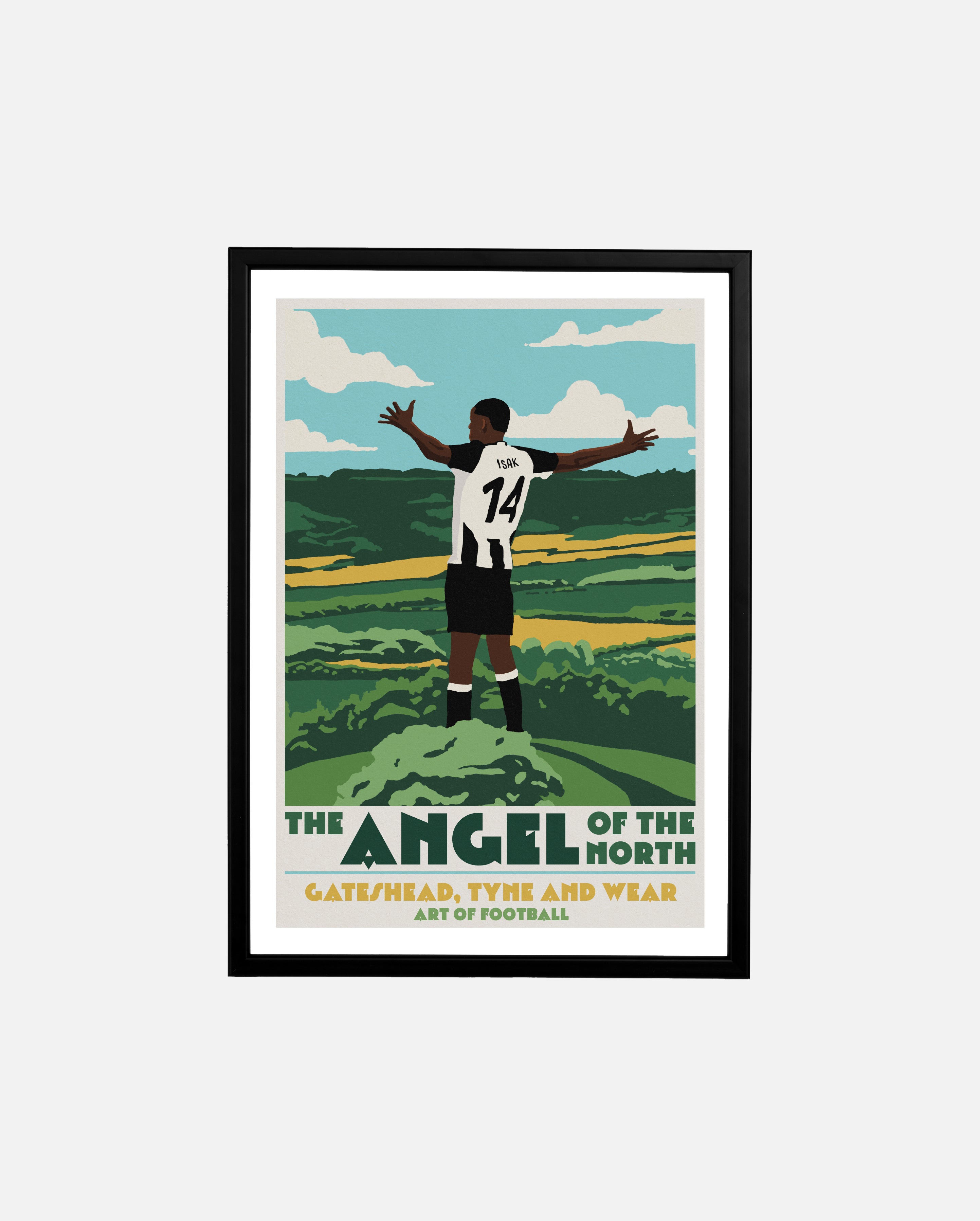AOF Angel of the North Print | Wall Art | Art of Football