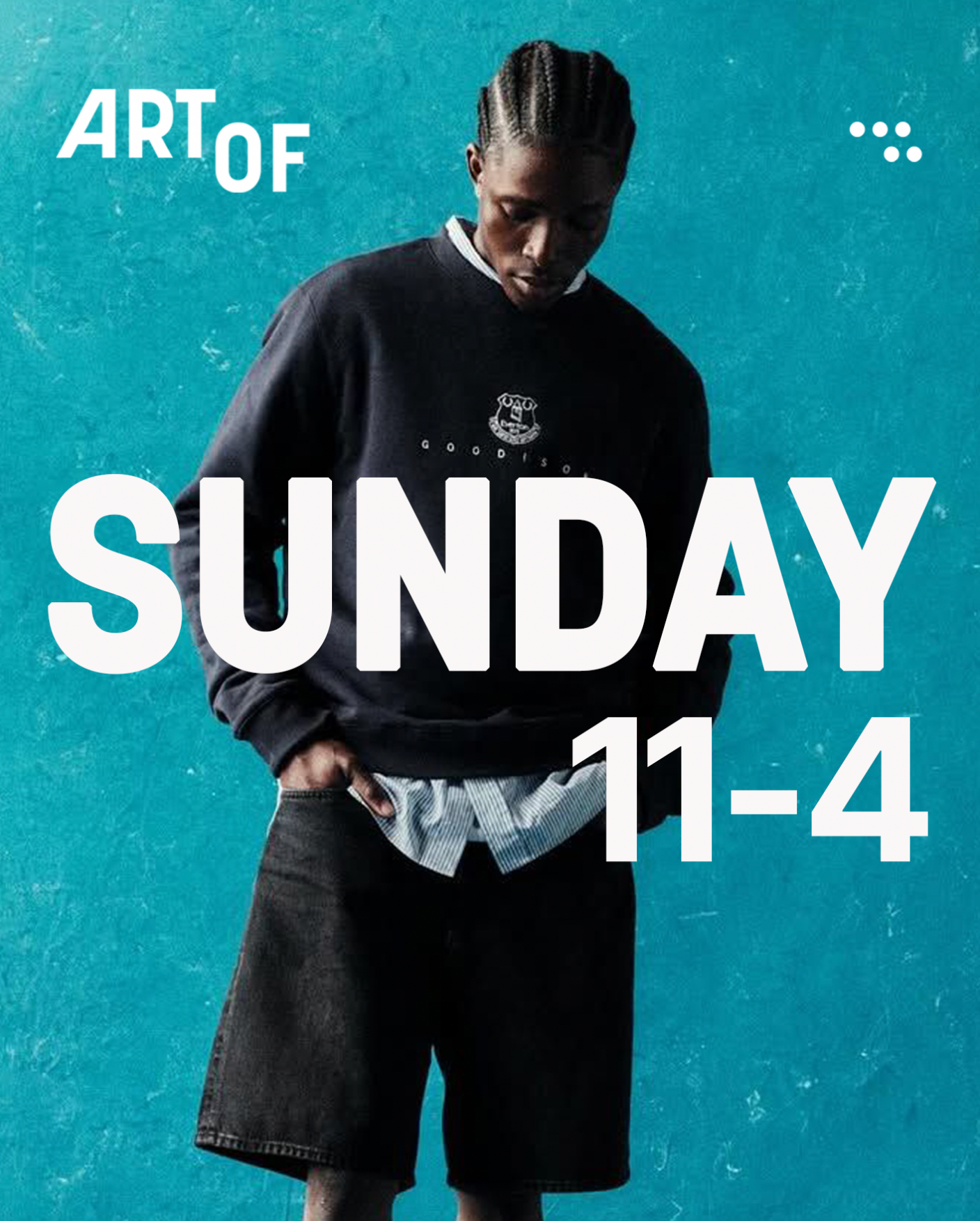 ART OF Sample Sale | Sunday | Football Clothing & Accessories