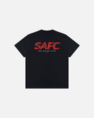 ART OF x Sunderland 00s Type Tee | SAFC Black Graphic Football T-shirt