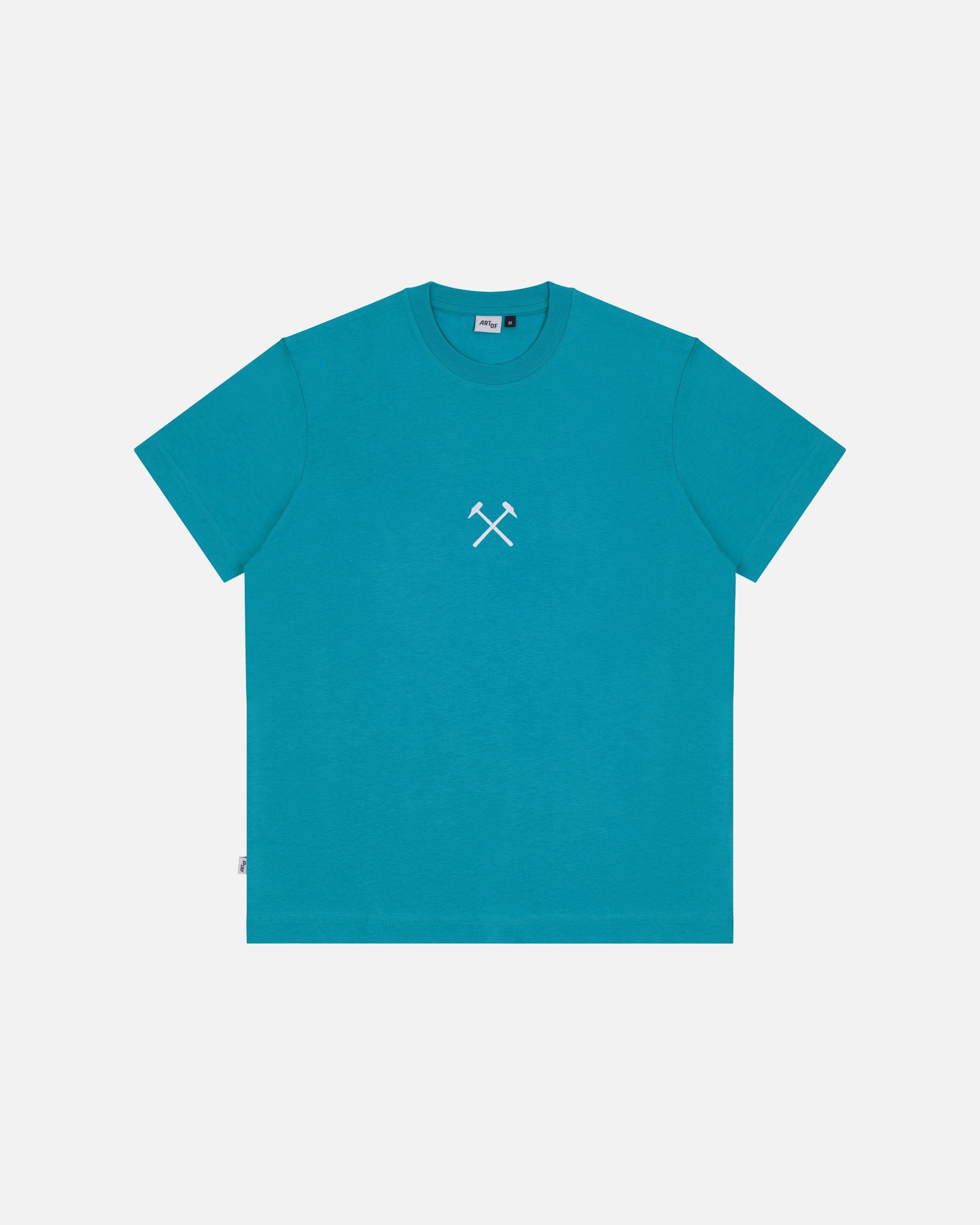 ART OF x West Ham Embroidered Teal Tee | Football T-shirt