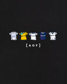 AOF THFC Printed Classics Tee | Black T-shirt | Art of Football