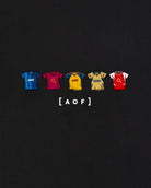 AOF AFC Classics Tee | Black Graphic T-shirt | Art of Football