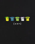 AOF NCFC Printed Classics Tee | Black T-shirt | Art of Football
