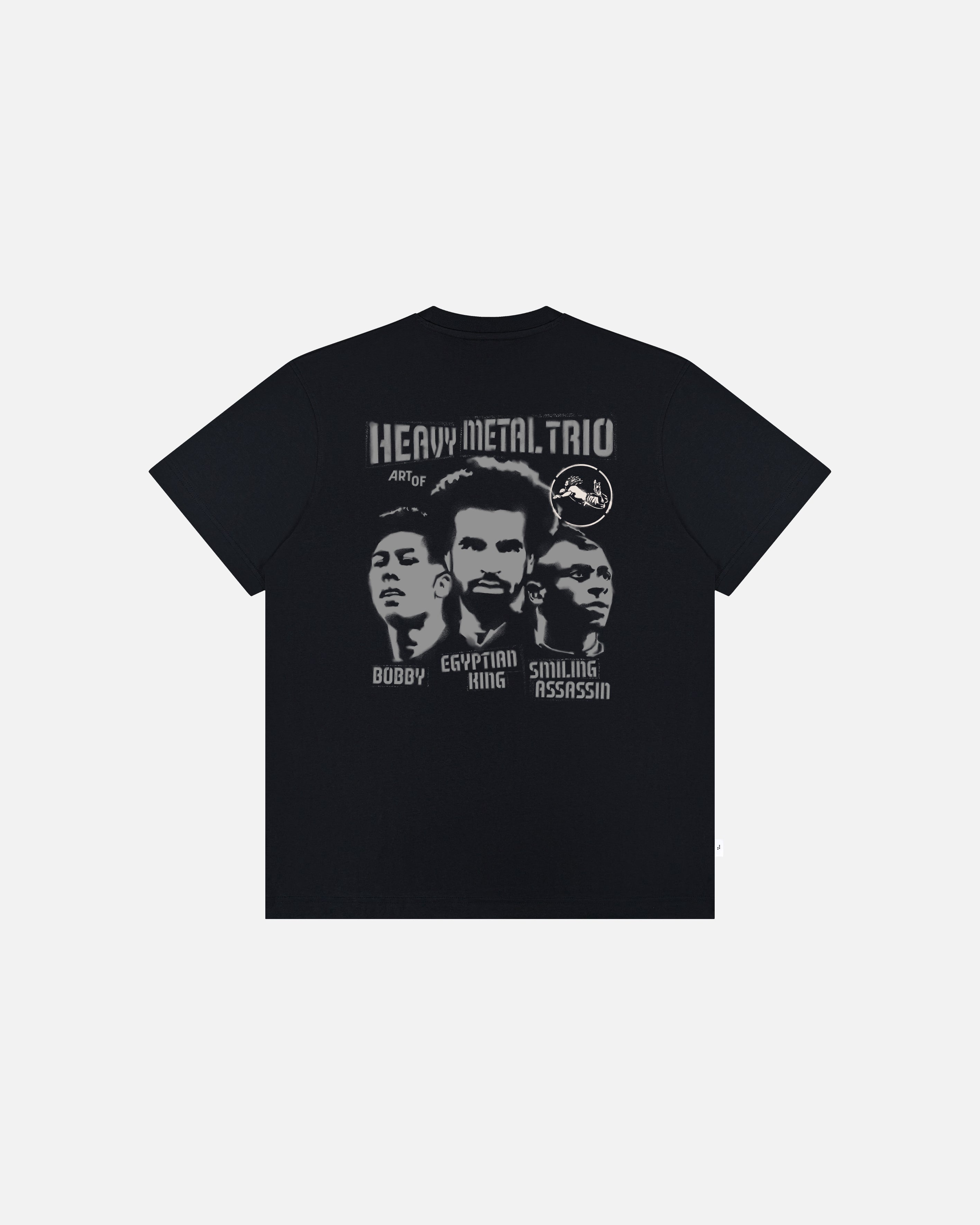 ART OF Howay The Lads Stadium | NUFC Black Graphic Football T-shirt