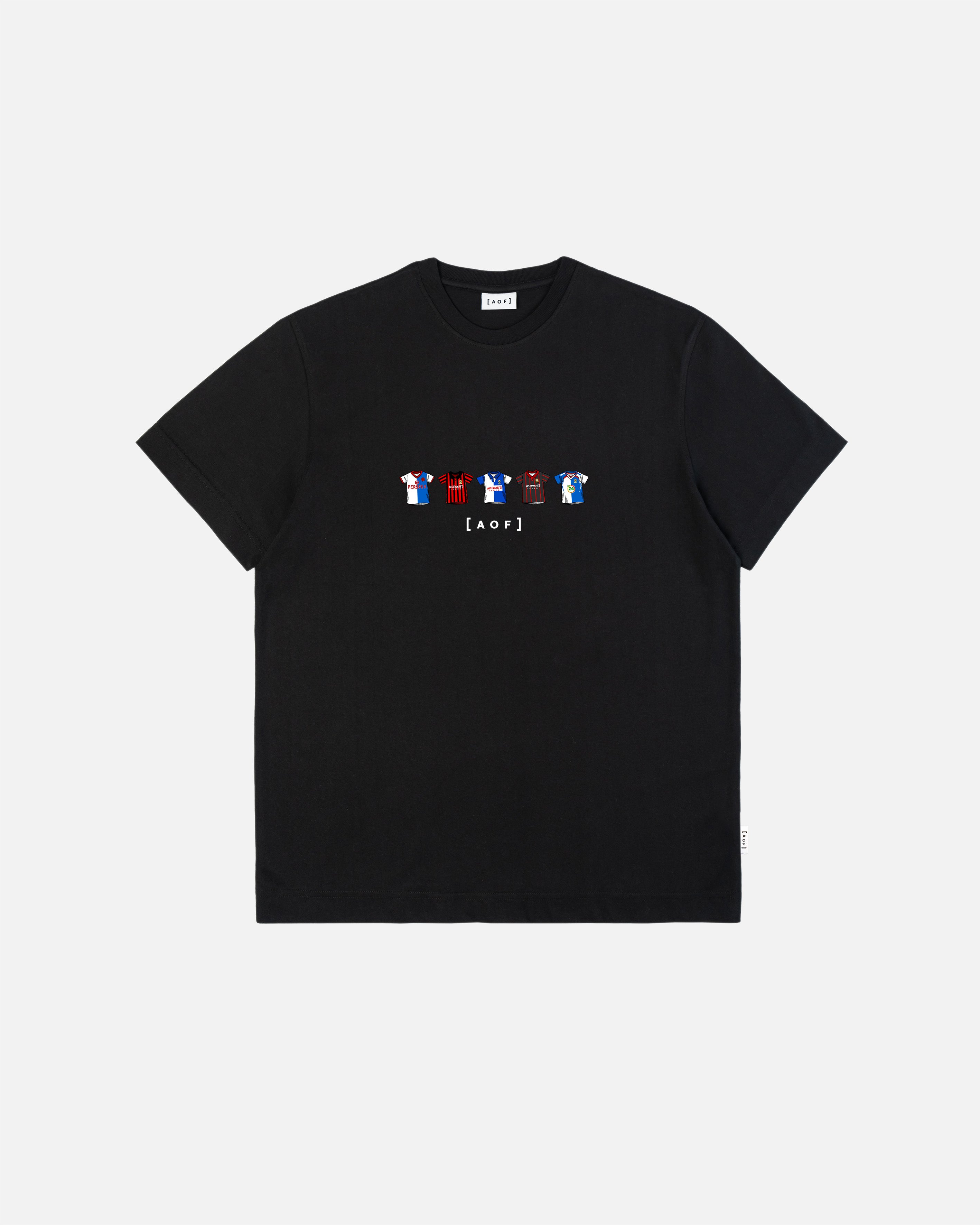 AOF BRFC Printed Classics Tee | Black & White Graphic T-shirt