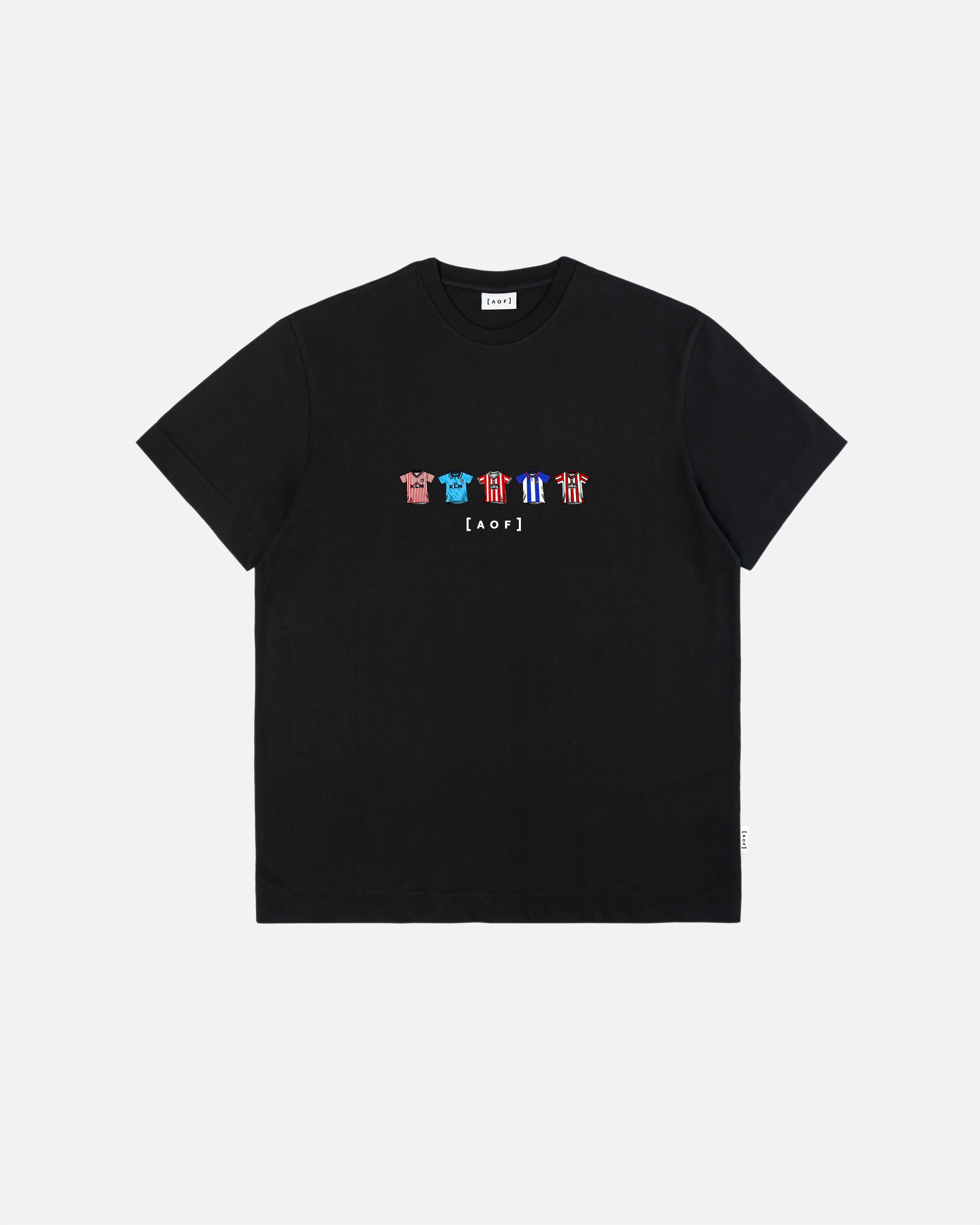 AOF BFC Printed Classics Tee | Black & White Graphic T-shirt