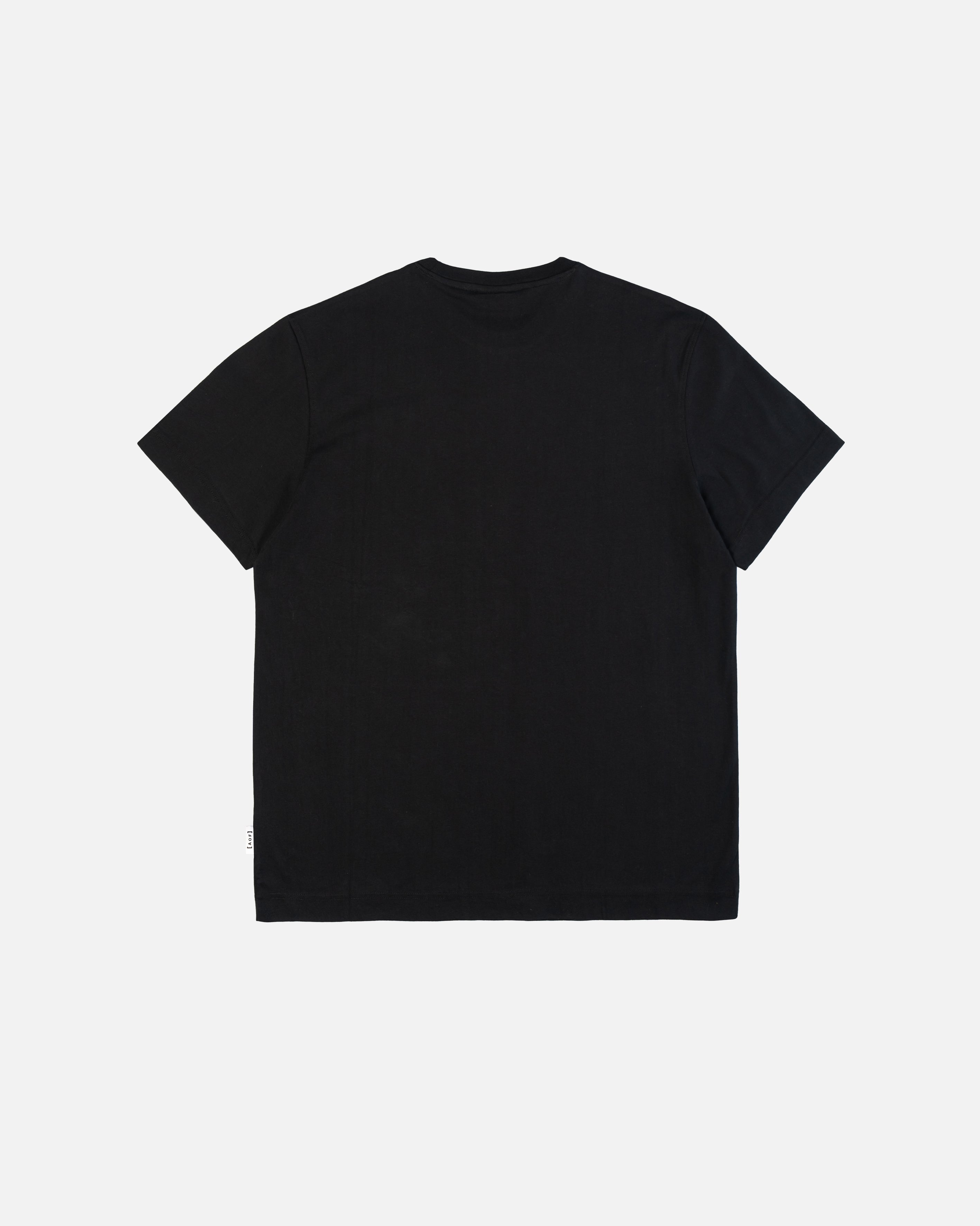 AOF Club Brugge Printed Classics Tee | Black & White Graphic T-shirt