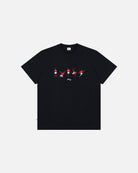 ART OF Football United Printed Icons Tee | AOF MUFC Black T-shirt