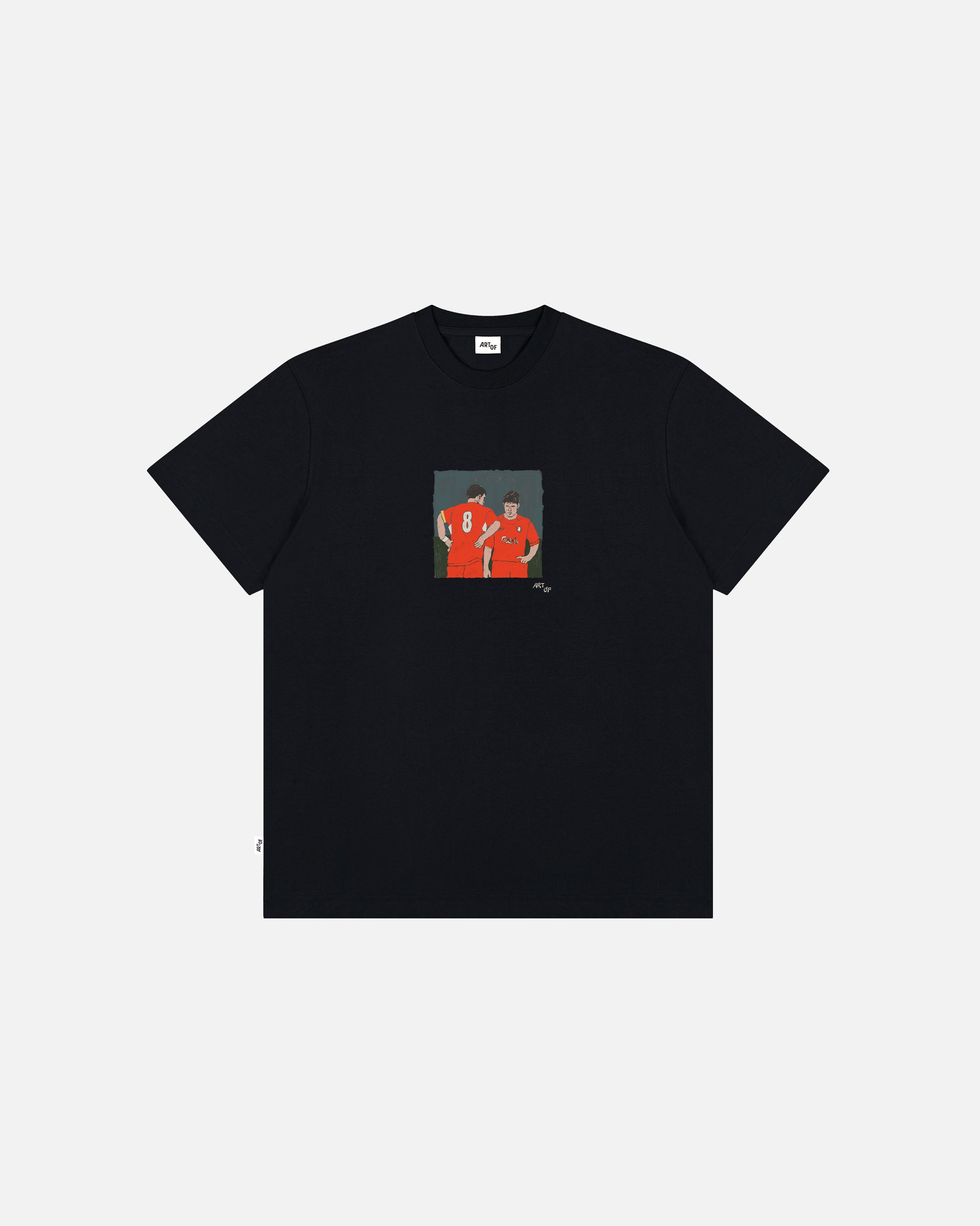 ART OF LFC Mates Tee | Black Graphic Football T-shirt