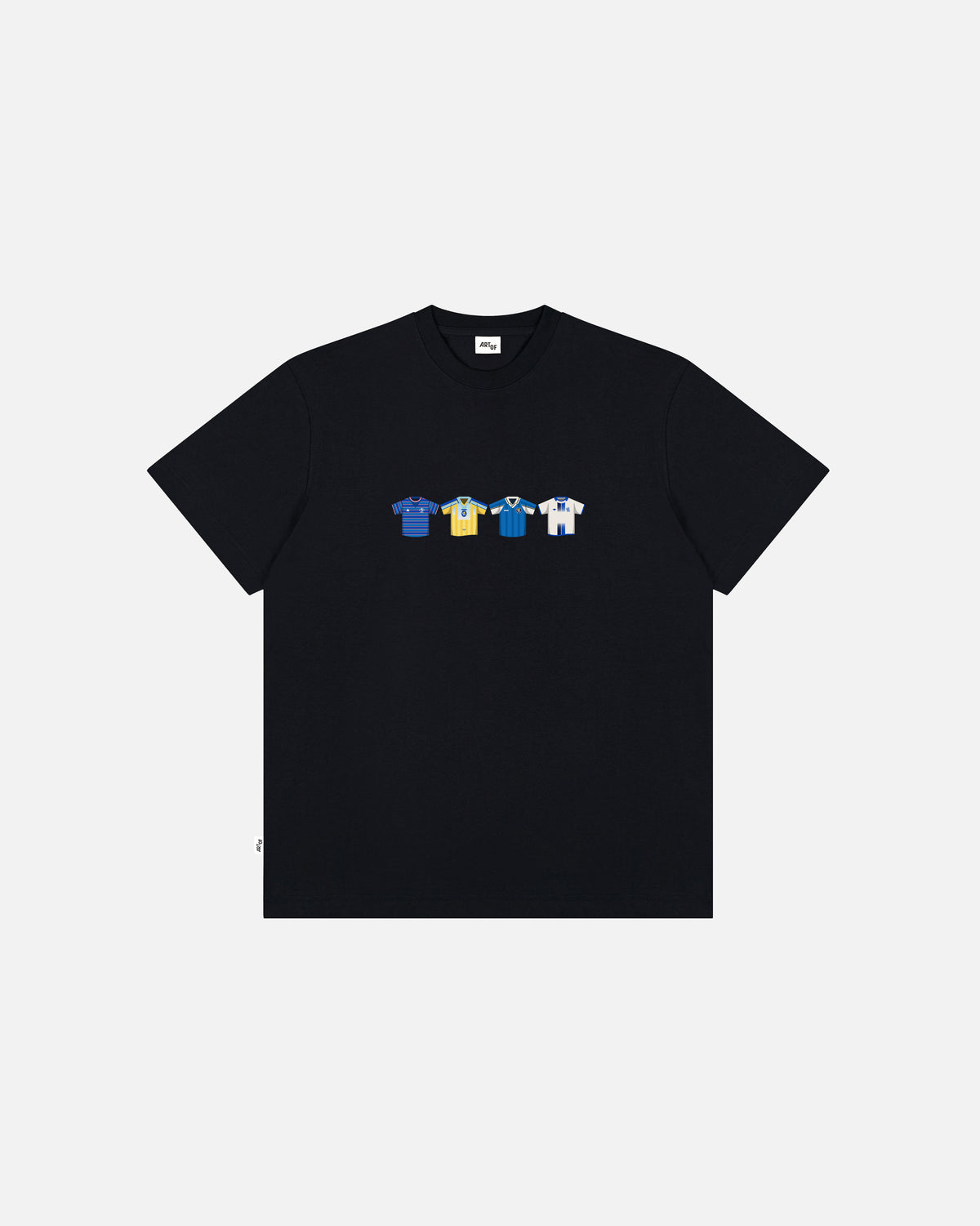 ART OF Pensioners Classics Tee | CFC Black Graphic Football T-shirt