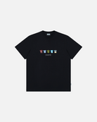 AOF Huddersfield Printed Classics Tee | Black T-shirt | Art of Football