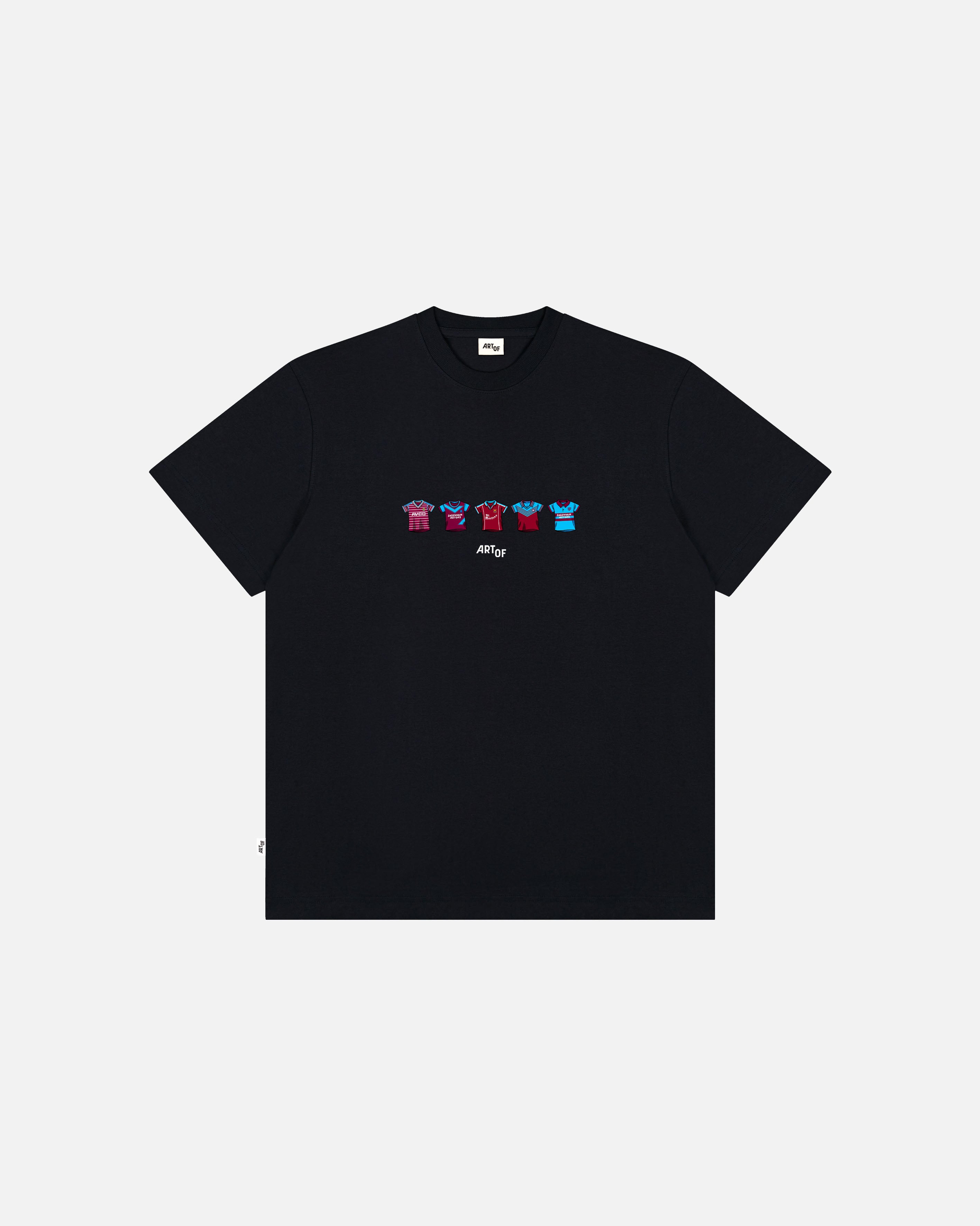ART OF Football Toon Away Pickles Tee | AOF NUFC Black T-shirt