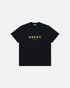 AOF x Notts County Printed Classics Tee | Black & White T-shirt