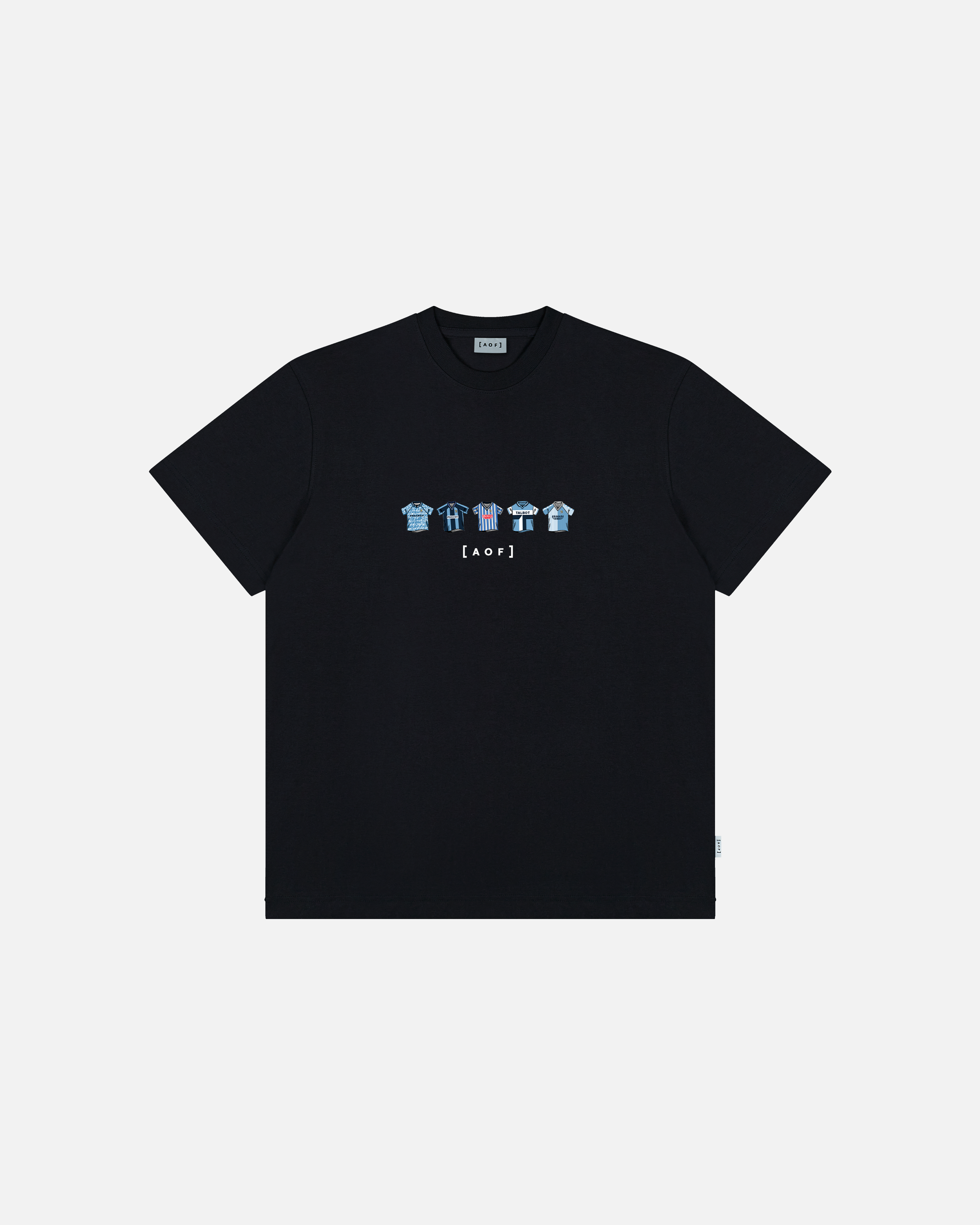 AOF Coventry Printed Classics Tee | Black & White Graphic T-shirt