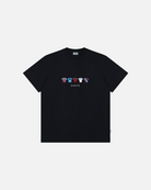 AOF Burnley Printed Classics Tee | Black & White Graphic T-shirt