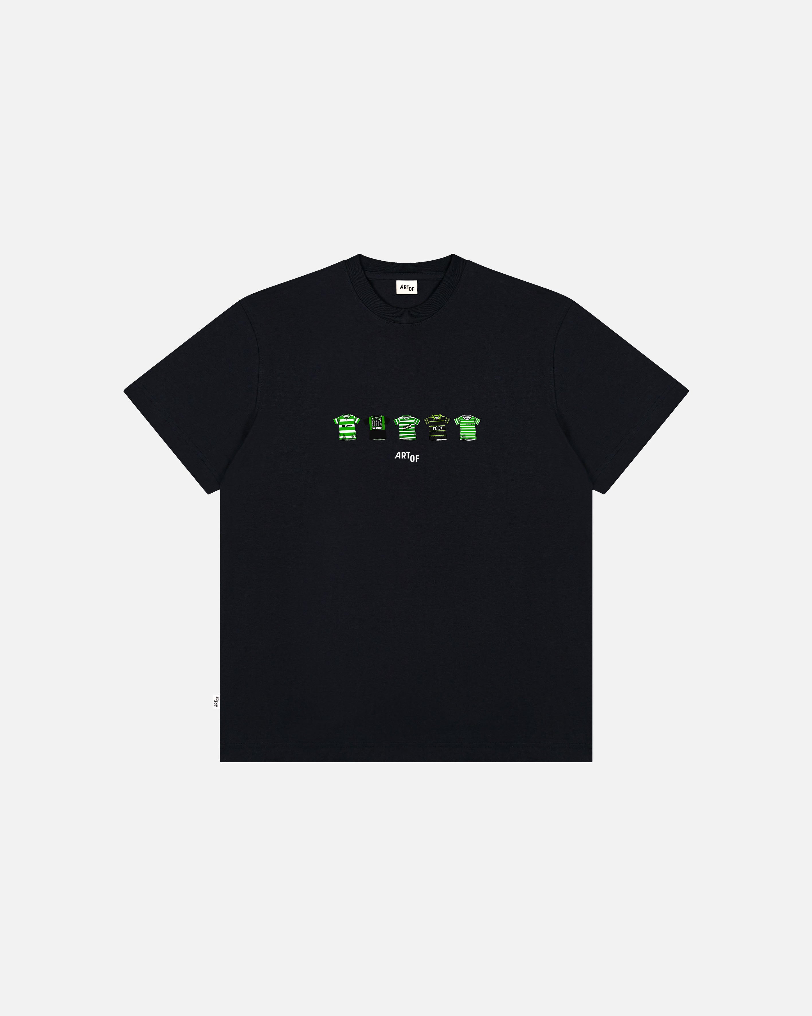 ART OF AFC Away Pickles Tee | Black Graphic Football T-Shirt